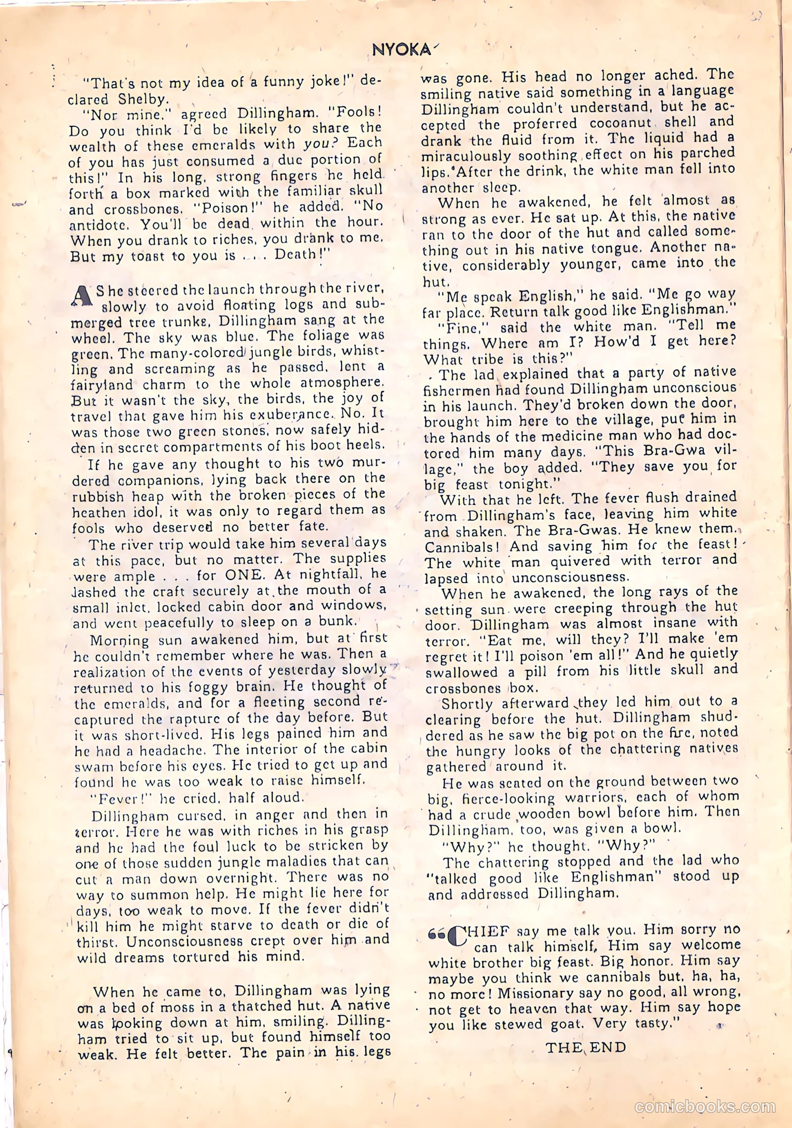 Nyoka the Jungle Girl #20 (1948) — page 12 of 36