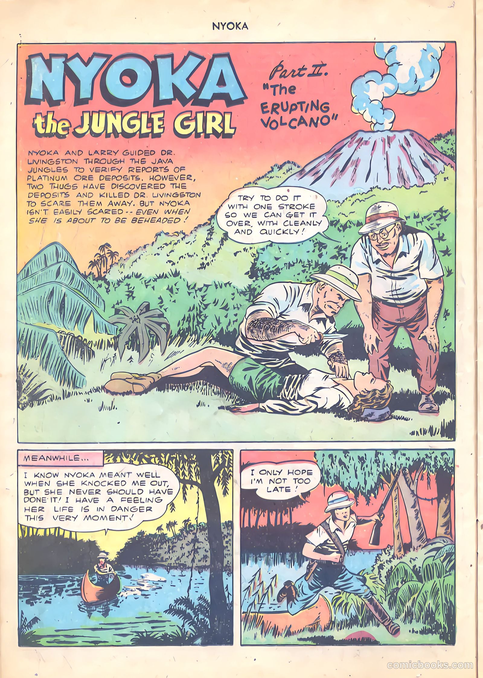 Nyoka the Jungle Girl #20 (1948) — page 14 of 36