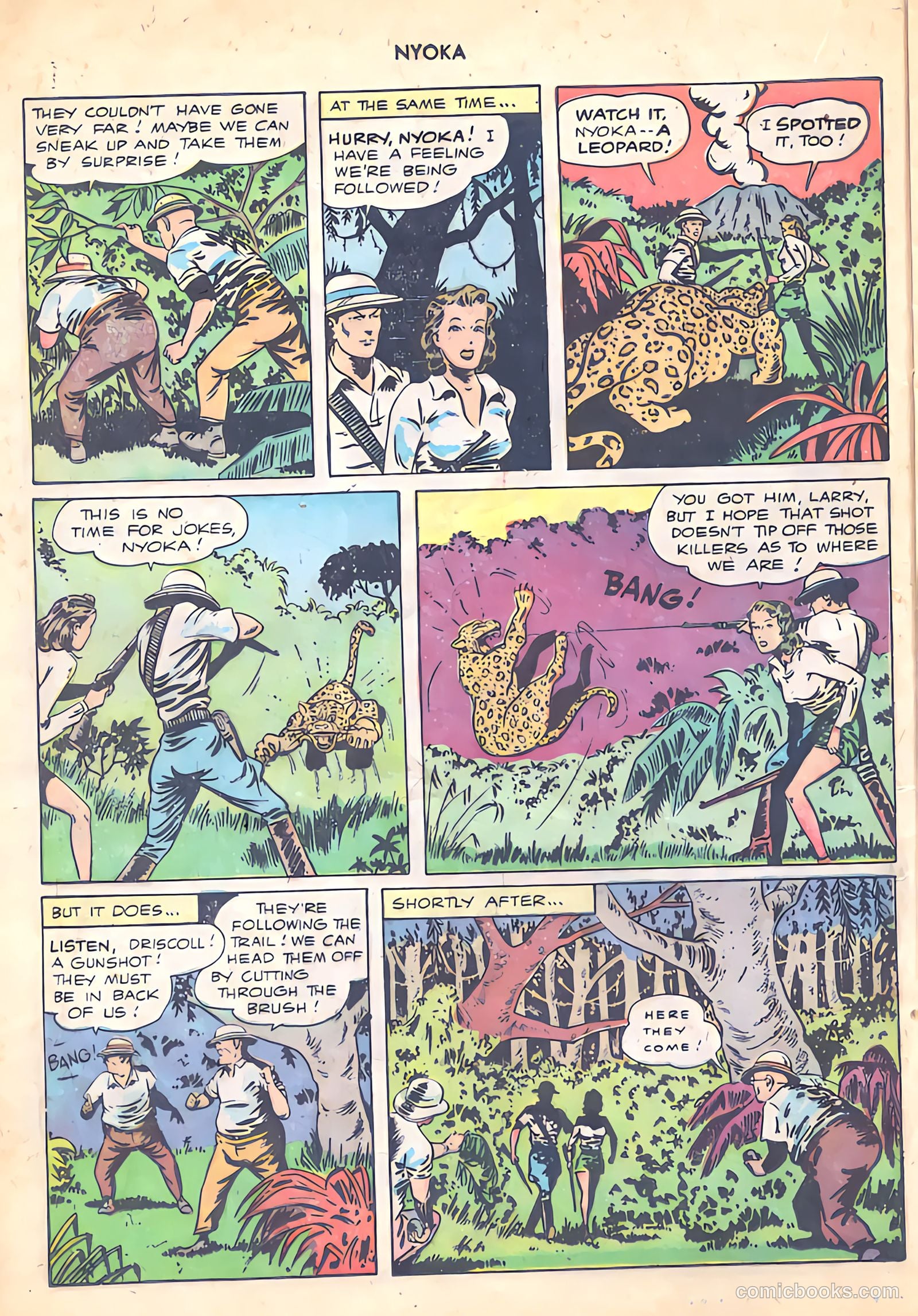 Nyoka the Jungle Girl #20 (1948) — page 16 of 36