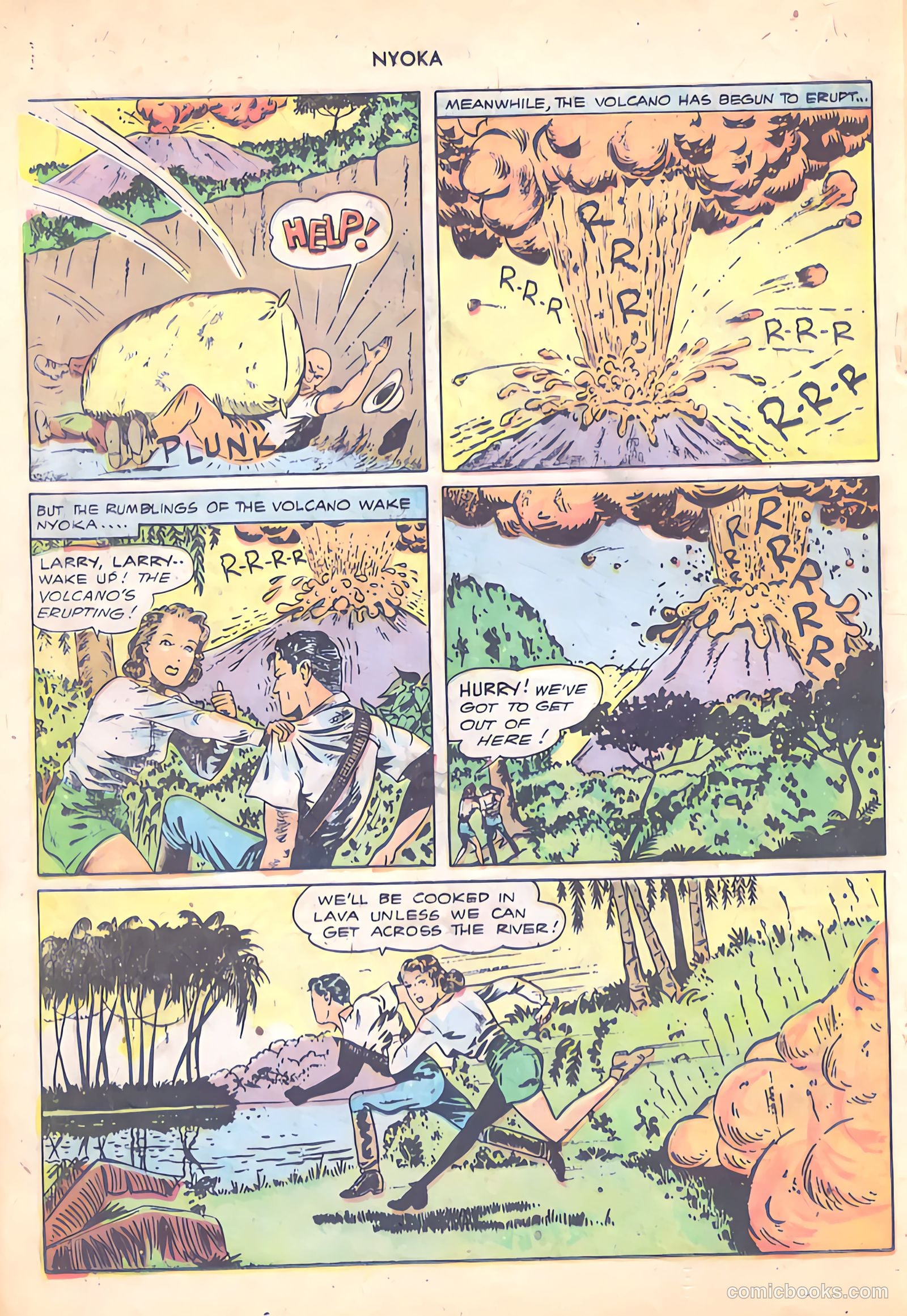 Nyoka the Jungle Girl #20 (1948) — page 18 of 36