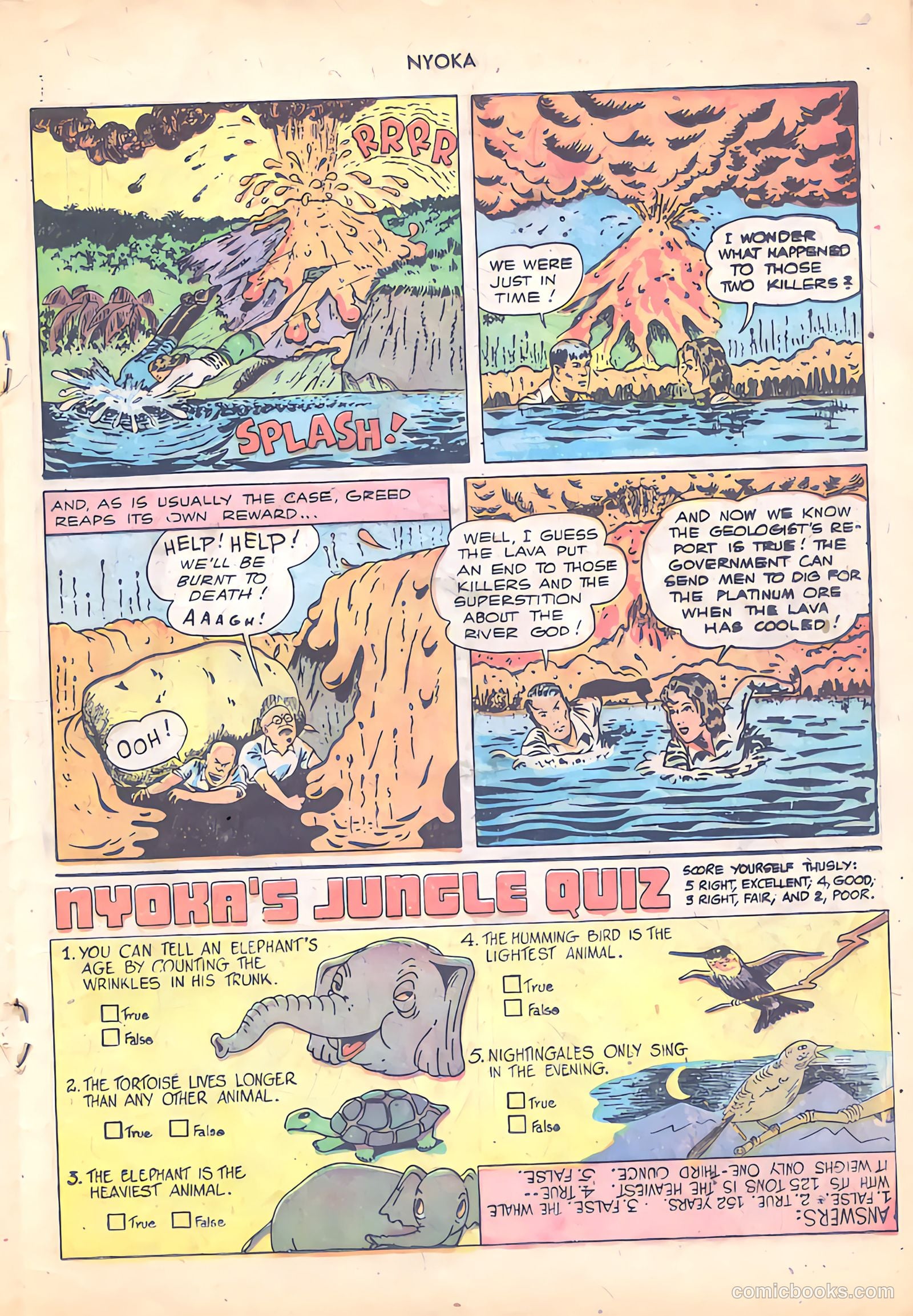 Nyoka the Jungle Girl #20 (1948) — page 19 of 36