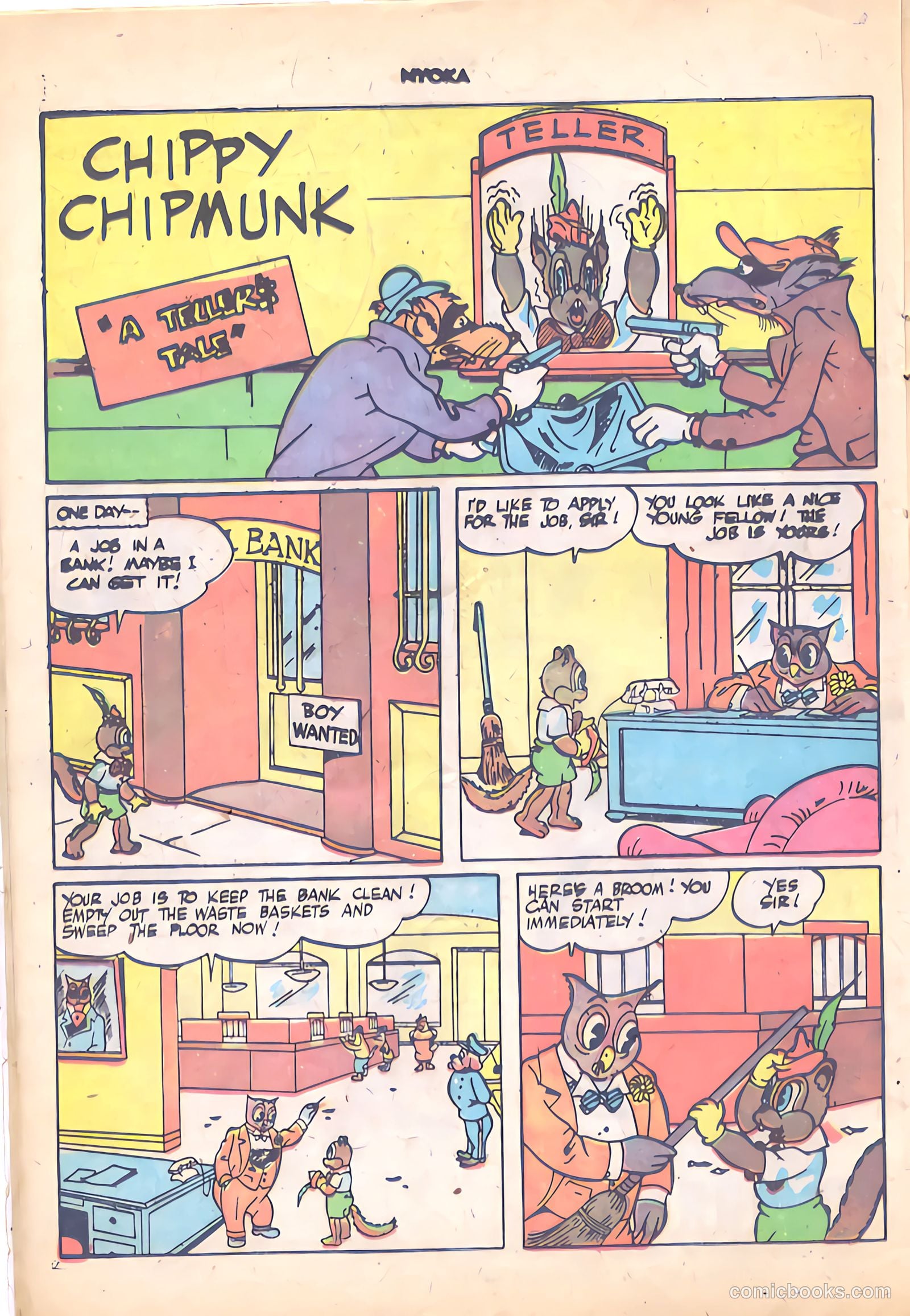 Nyoka the Jungle Girl #20 (1948) — page 22 of 36