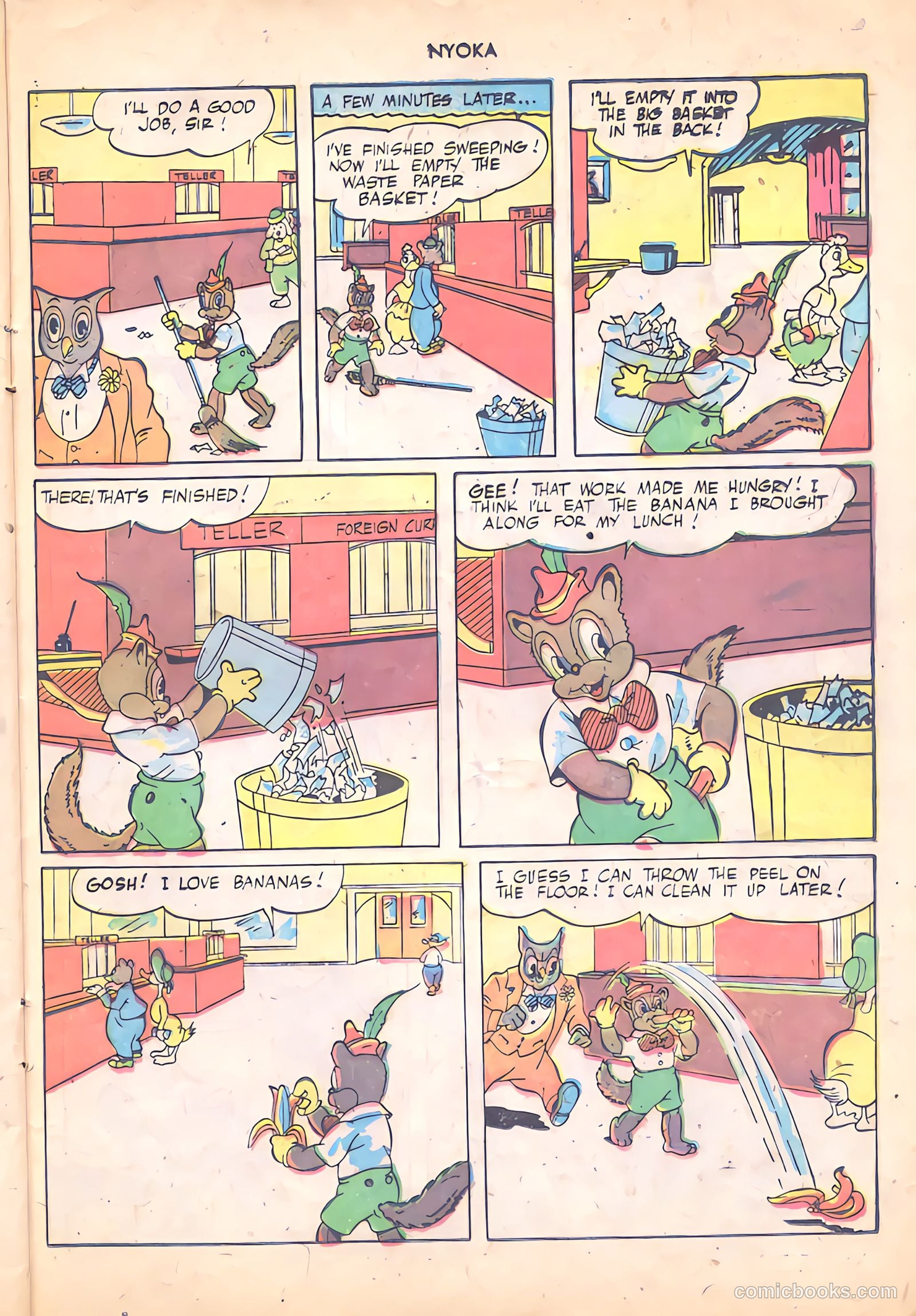 Nyoka the Jungle Girl #20 (1948) — page 23 of 36