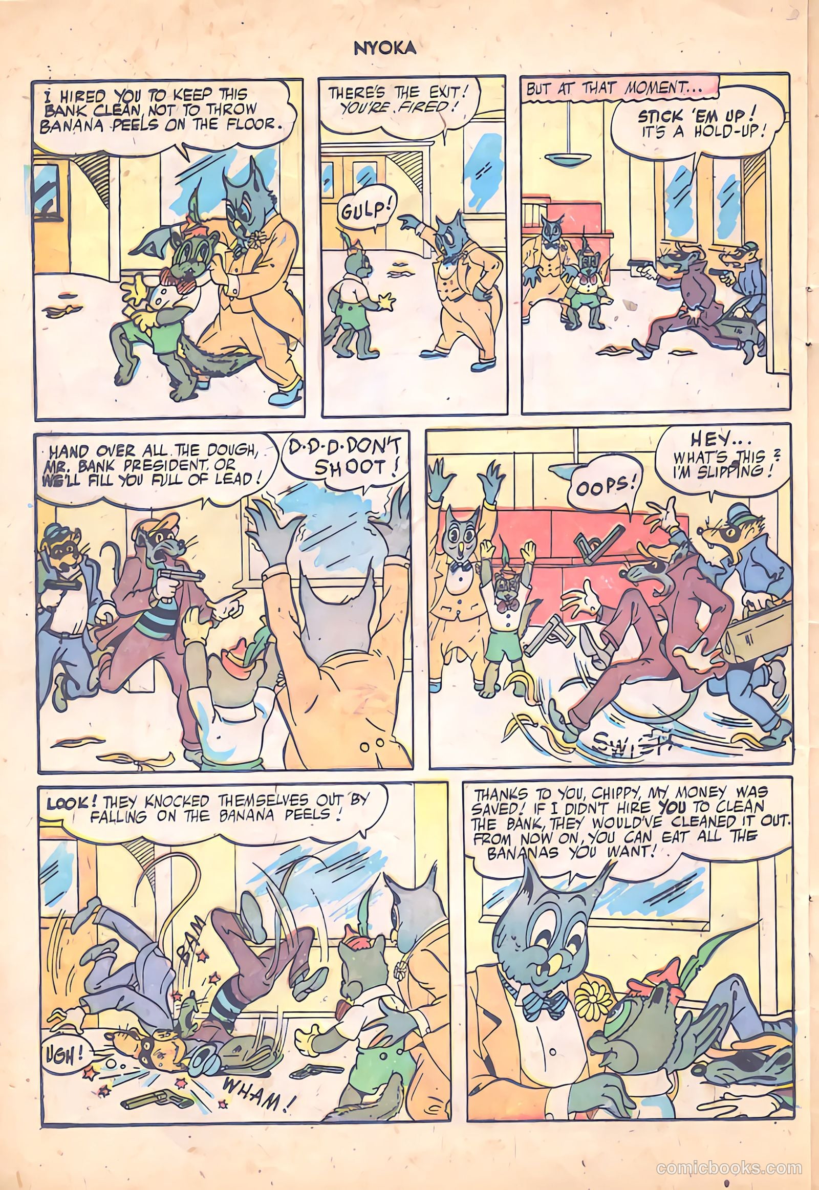 Nyoka the Jungle Girl #20 (1948) — page 24 of 36