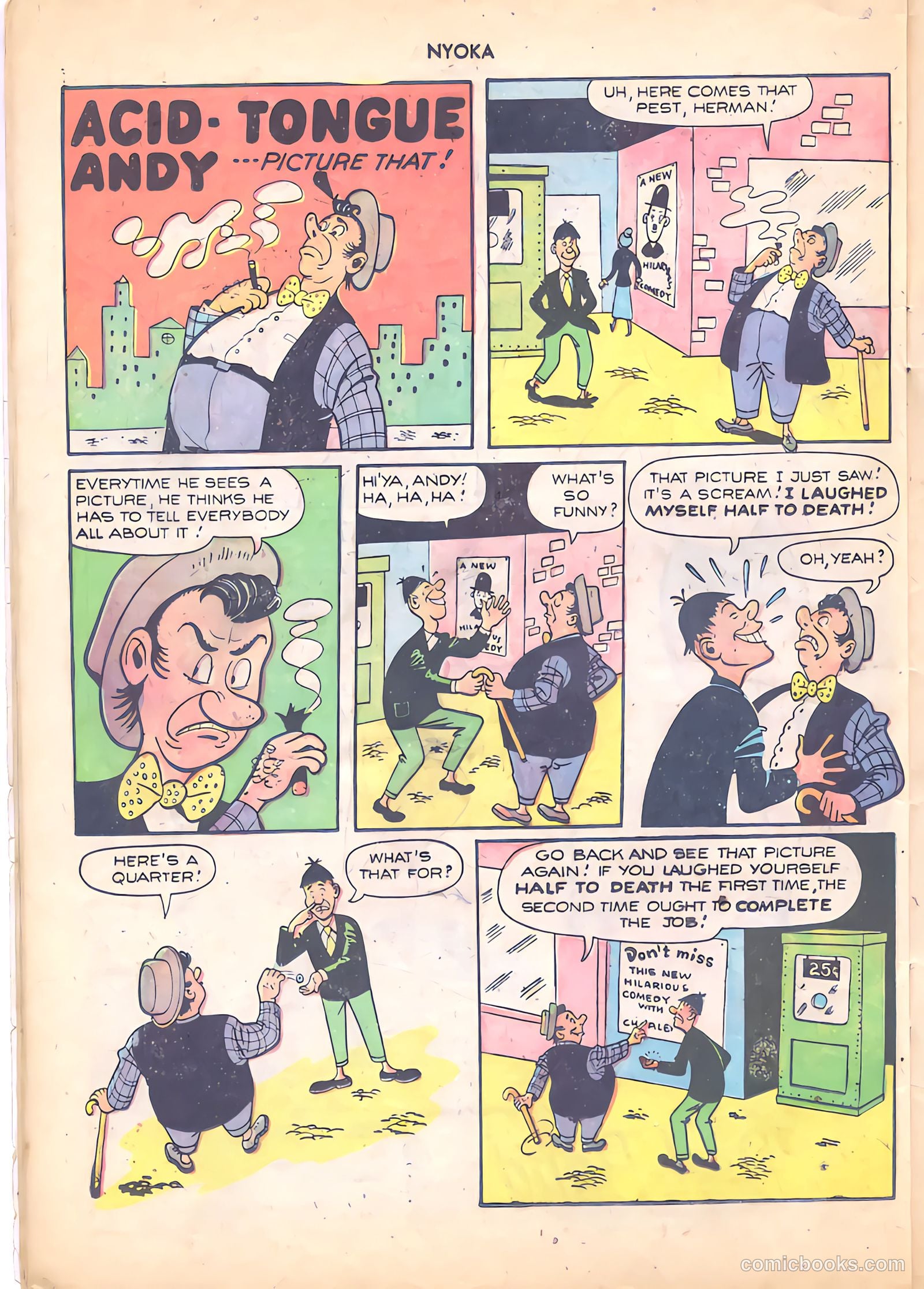Nyoka the Jungle Girl #20 (1948) — page 26 of 36