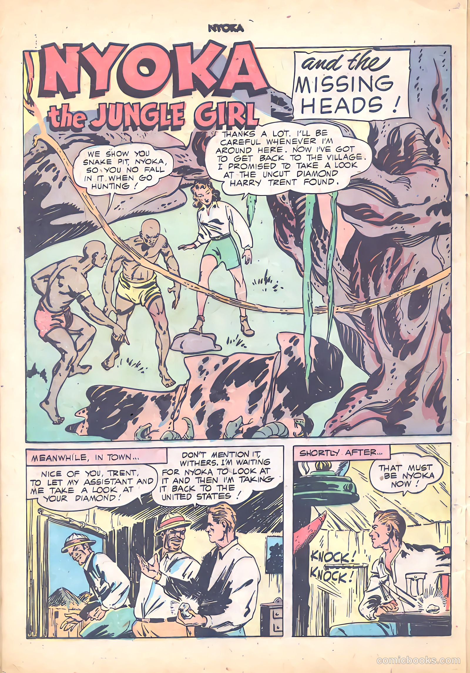 Nyoka the Jungle Girl #20 (1948) — page 28 of 36