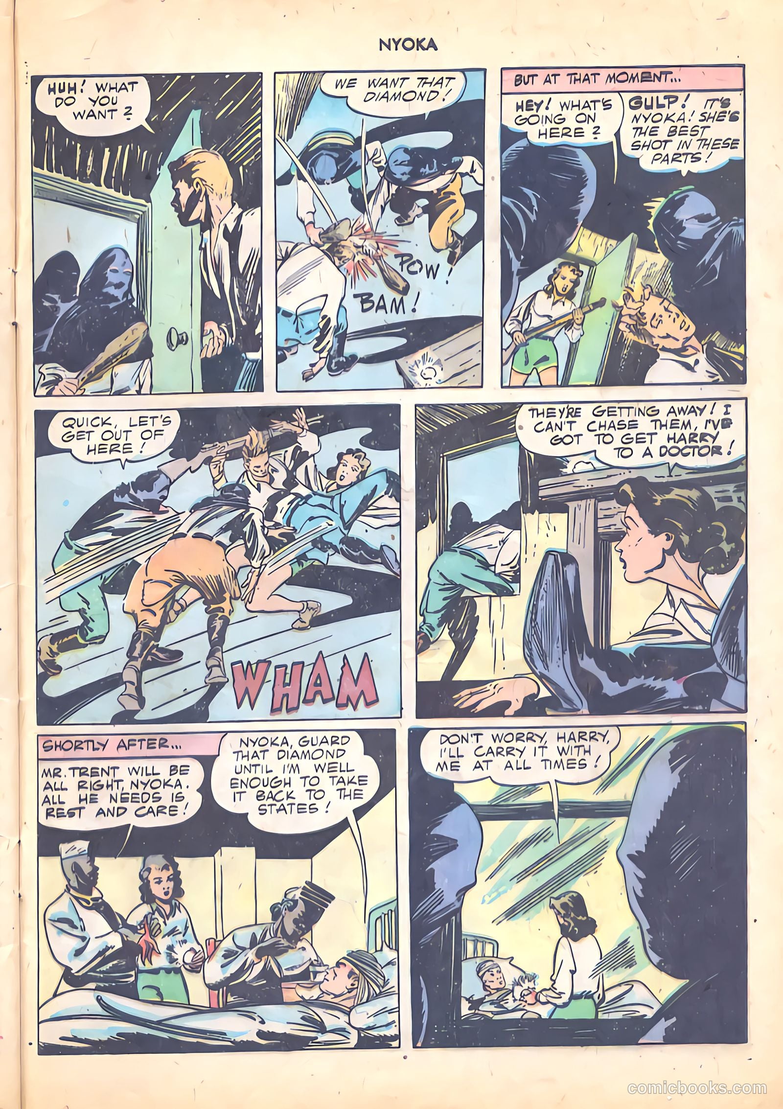 Nyoka the Jungle Girl #20 (1948) — page 29 of 36