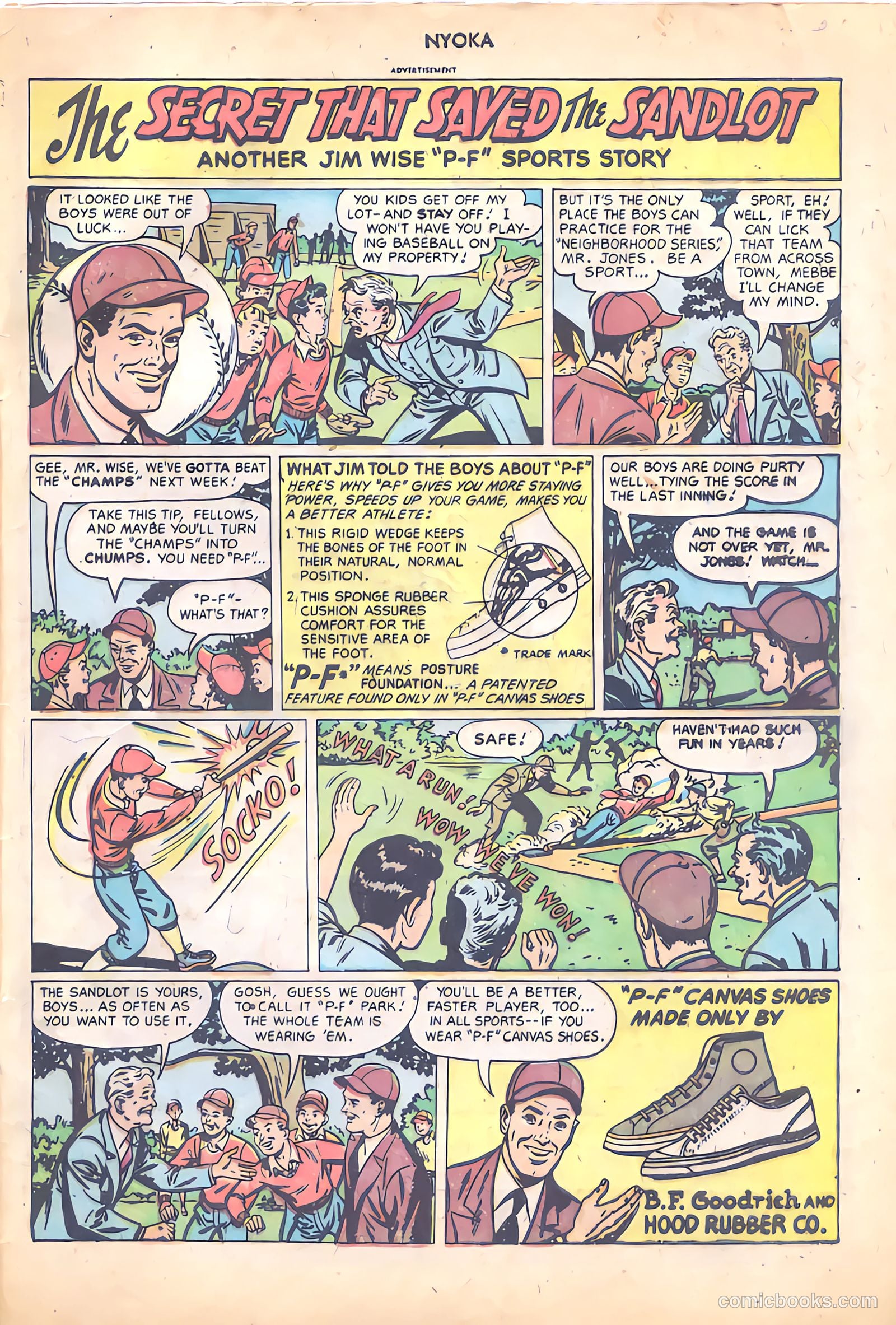 Nyoka the Jungle Girl #20 (1948) — page 33 of 36