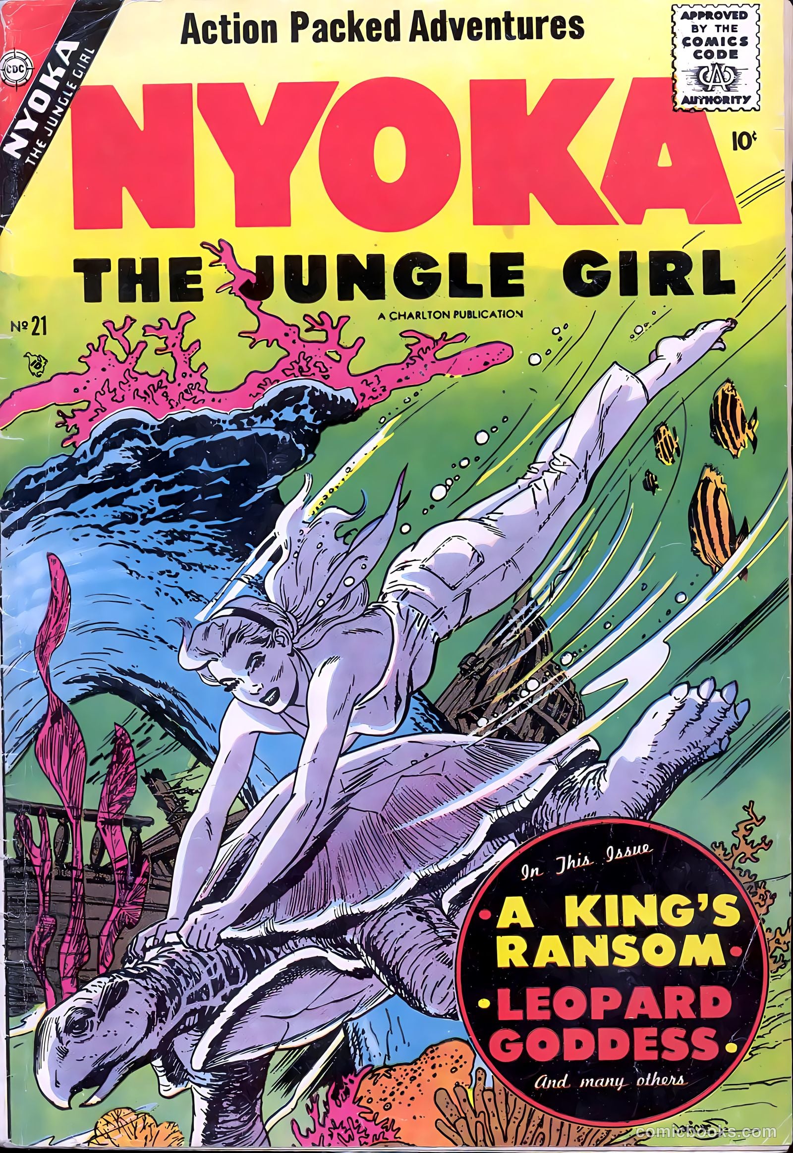 Nyoka the Jungle Girl #21