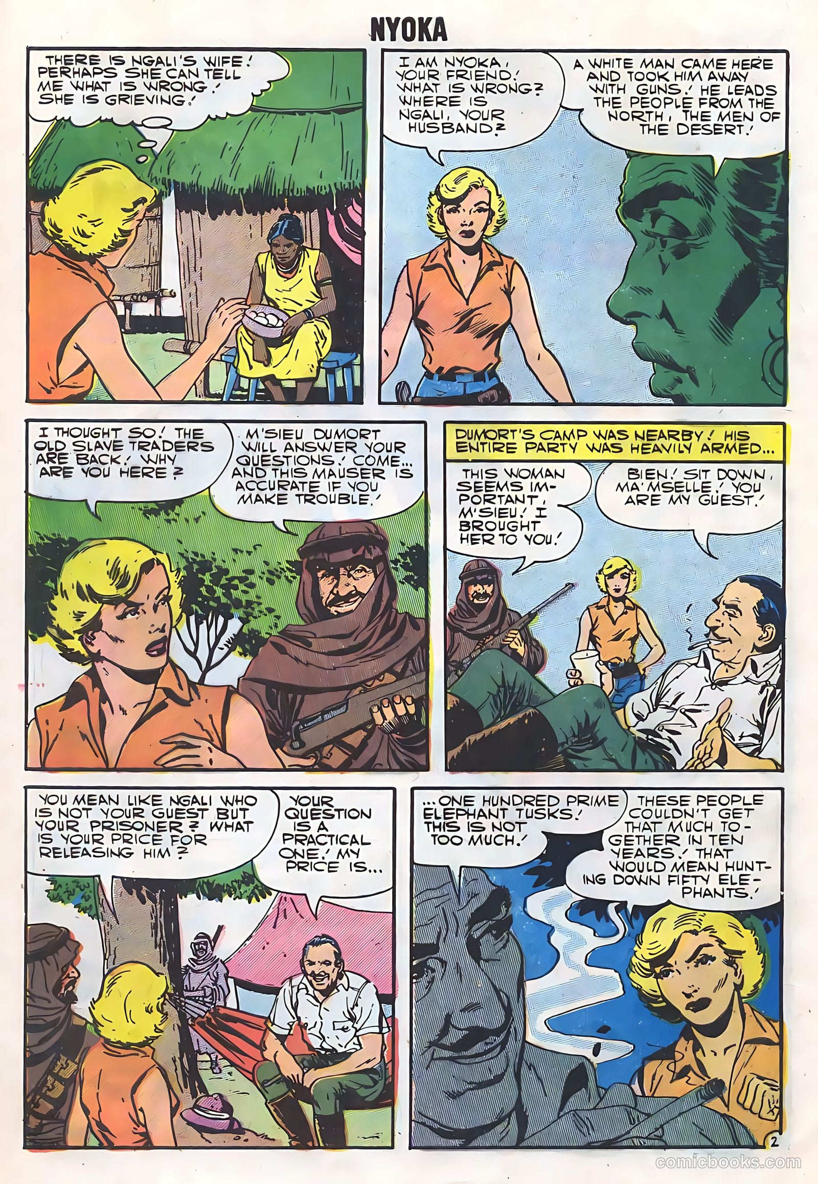 Nyoka the Jungle Girl #21 (1957) — page 4 of 36