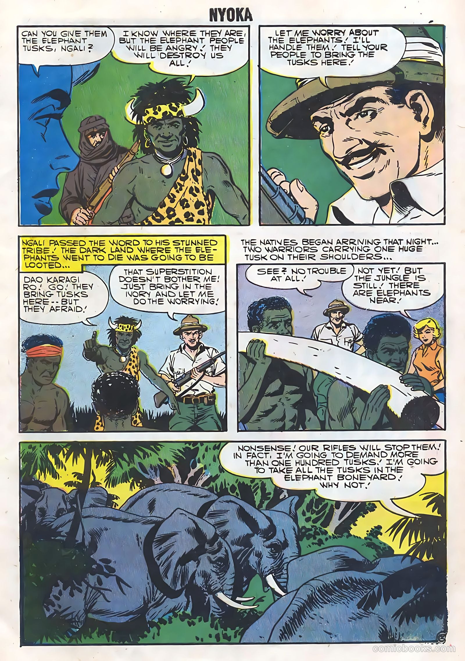 Nyoka the Jungle Girl #21 (1948) — page 5 of 36