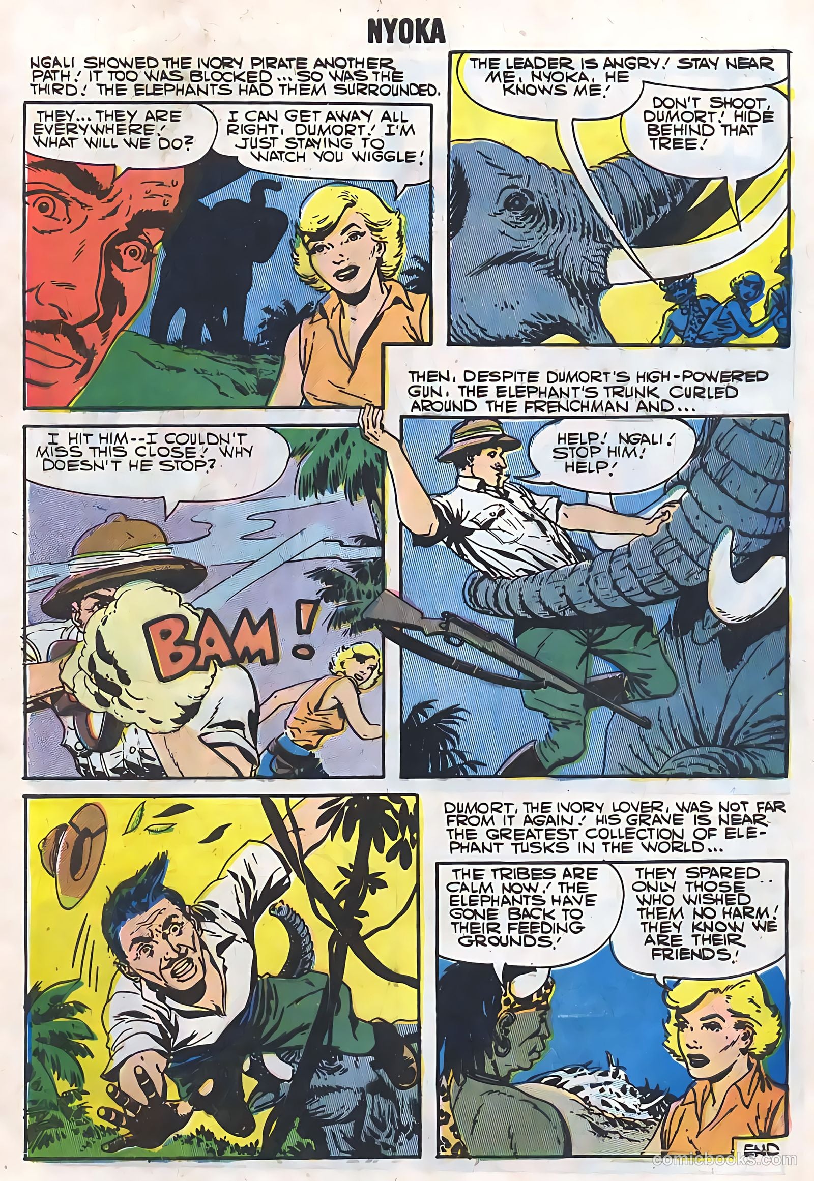 Nyoka the Jungle Girl #21 (1948) — page 9 of 36