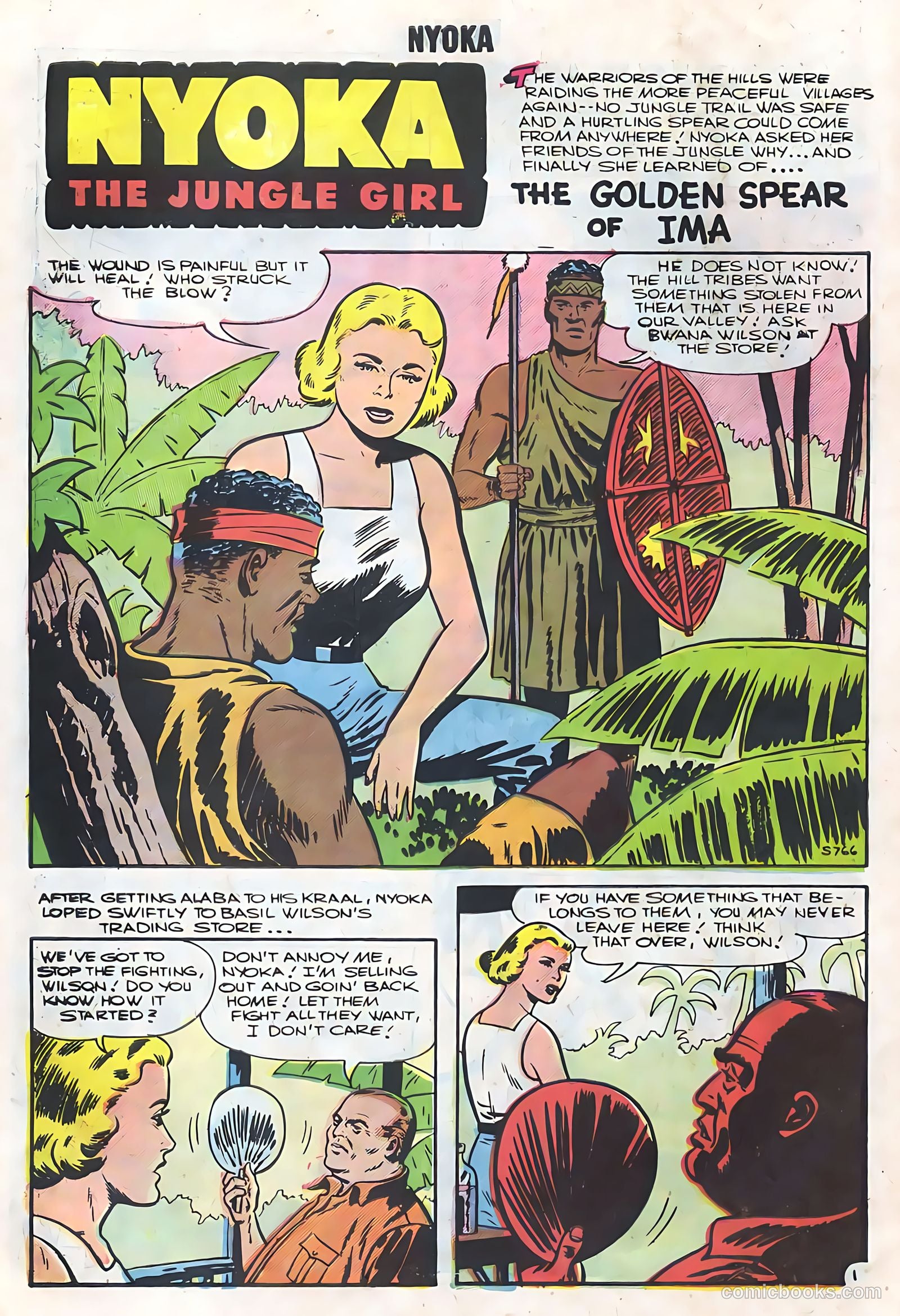 Nyoka the Jungle Girl #21 (1948) — page 10 of 36