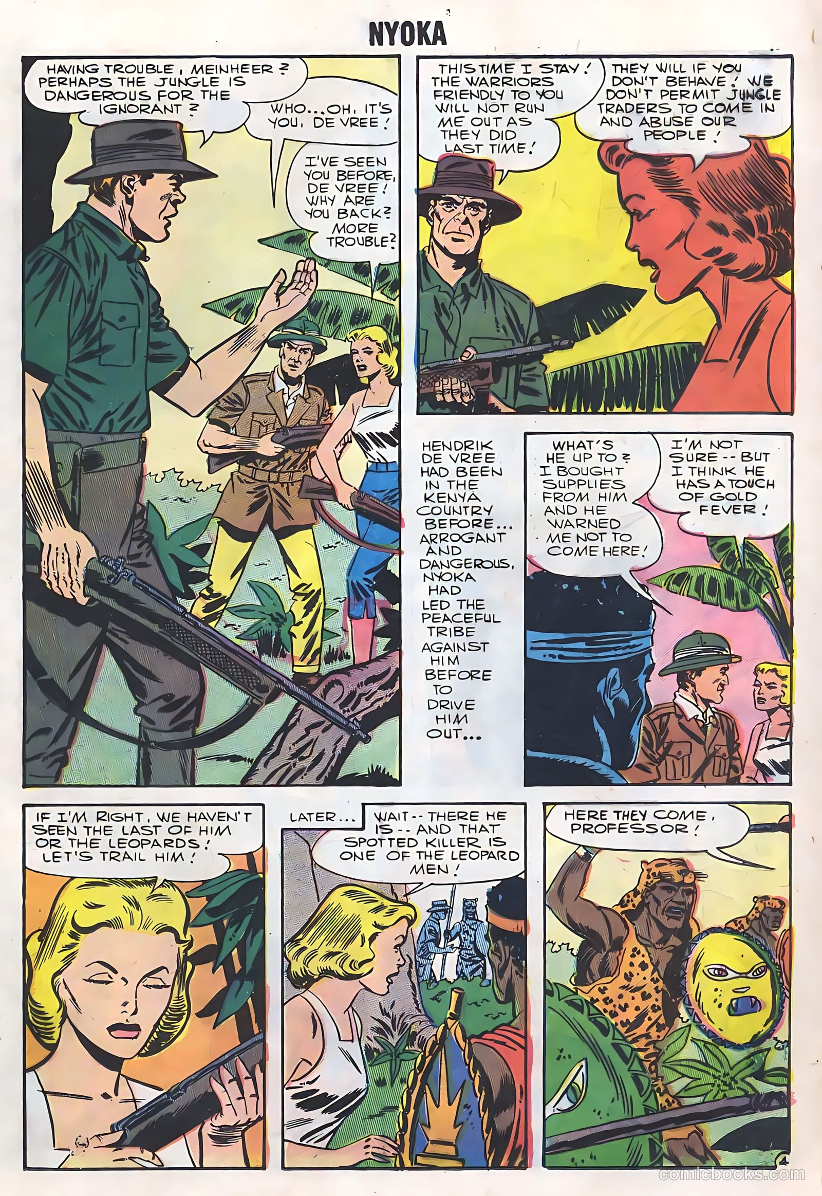 Nyoka the Jungle Girl #21 (1948) — page 17 of 36