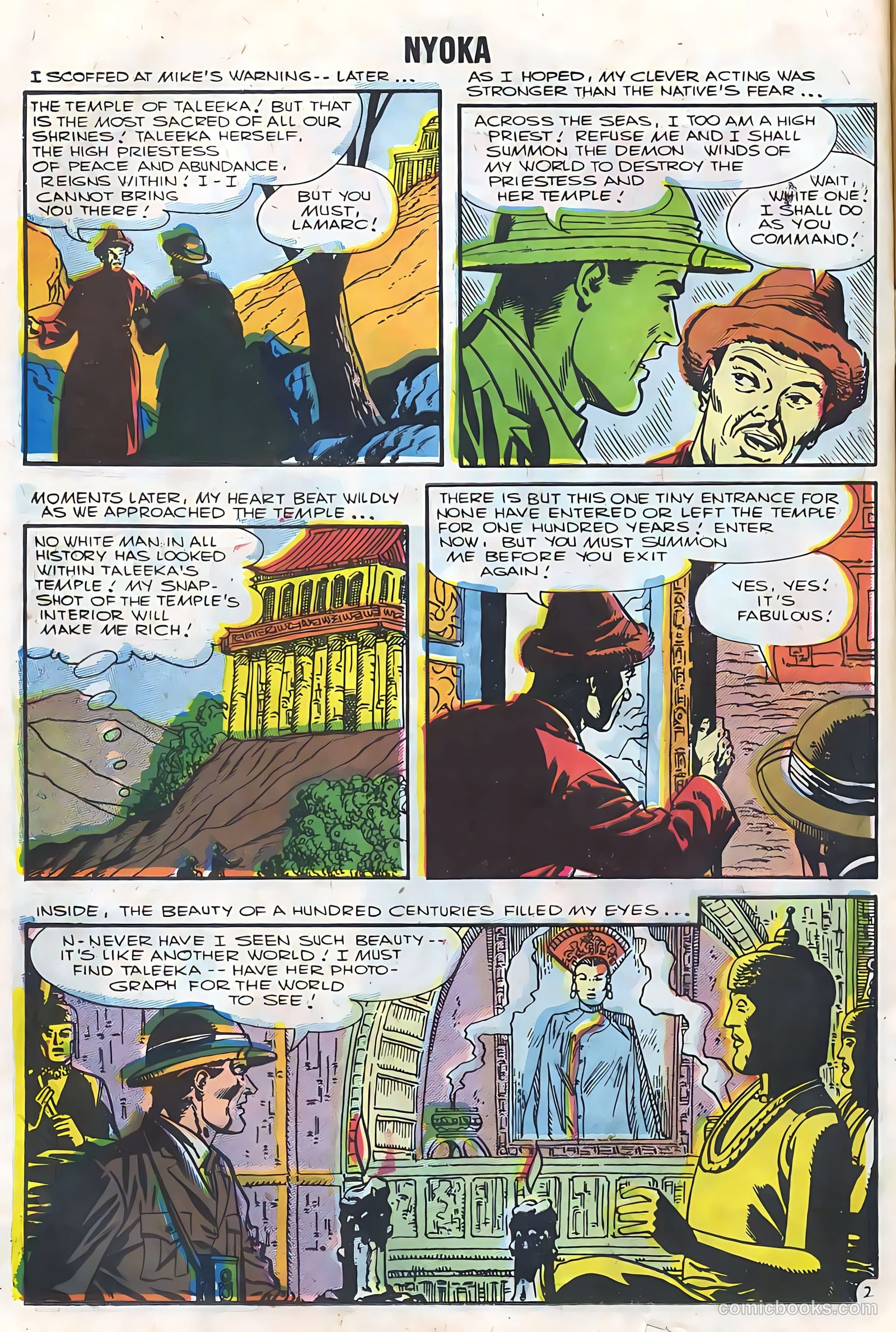 Nyoka the Jungle Girl #21 (1948) — page 26 of 36