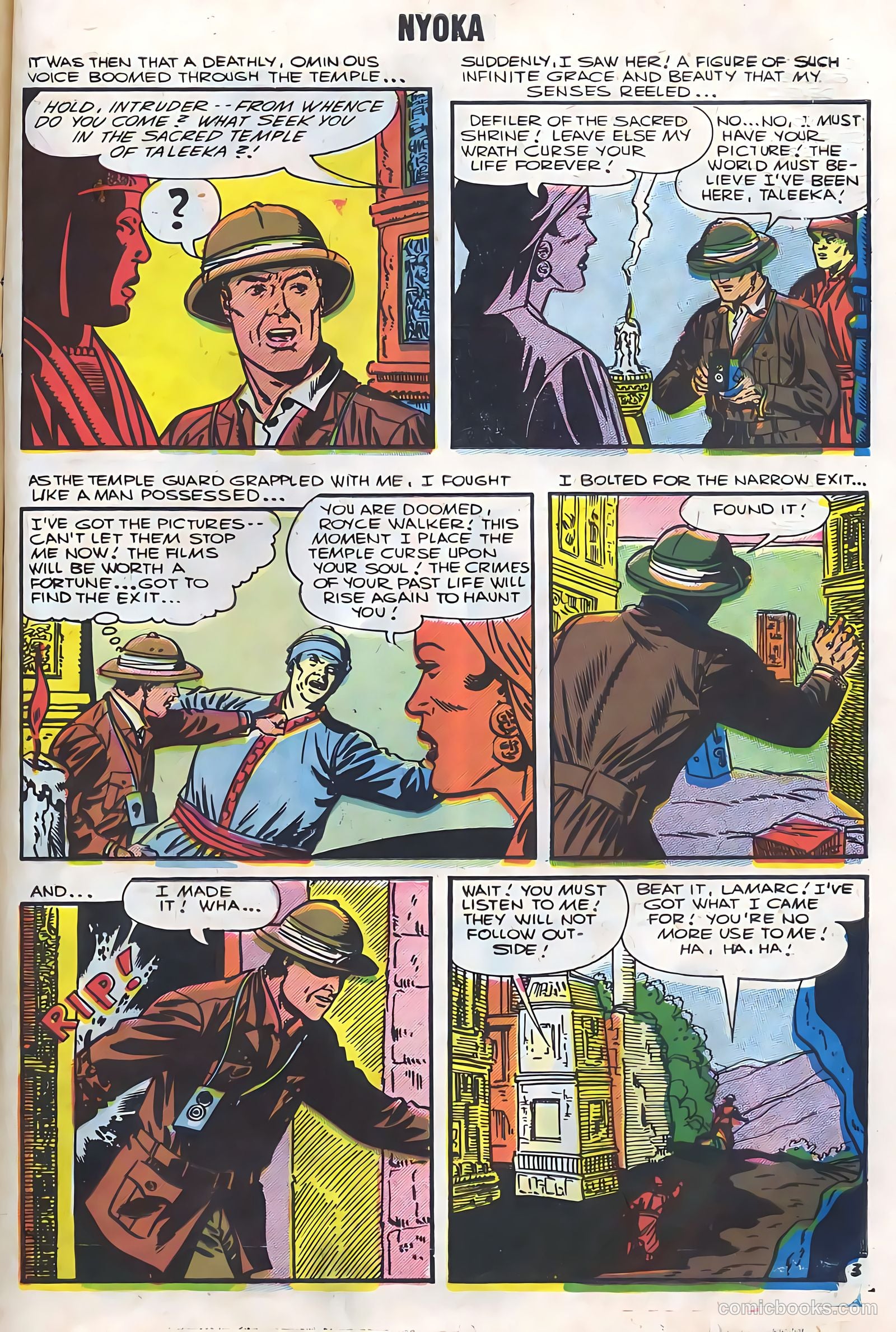 Nyoka the Jungle Girl #21 (1948) — page 27 of 36
