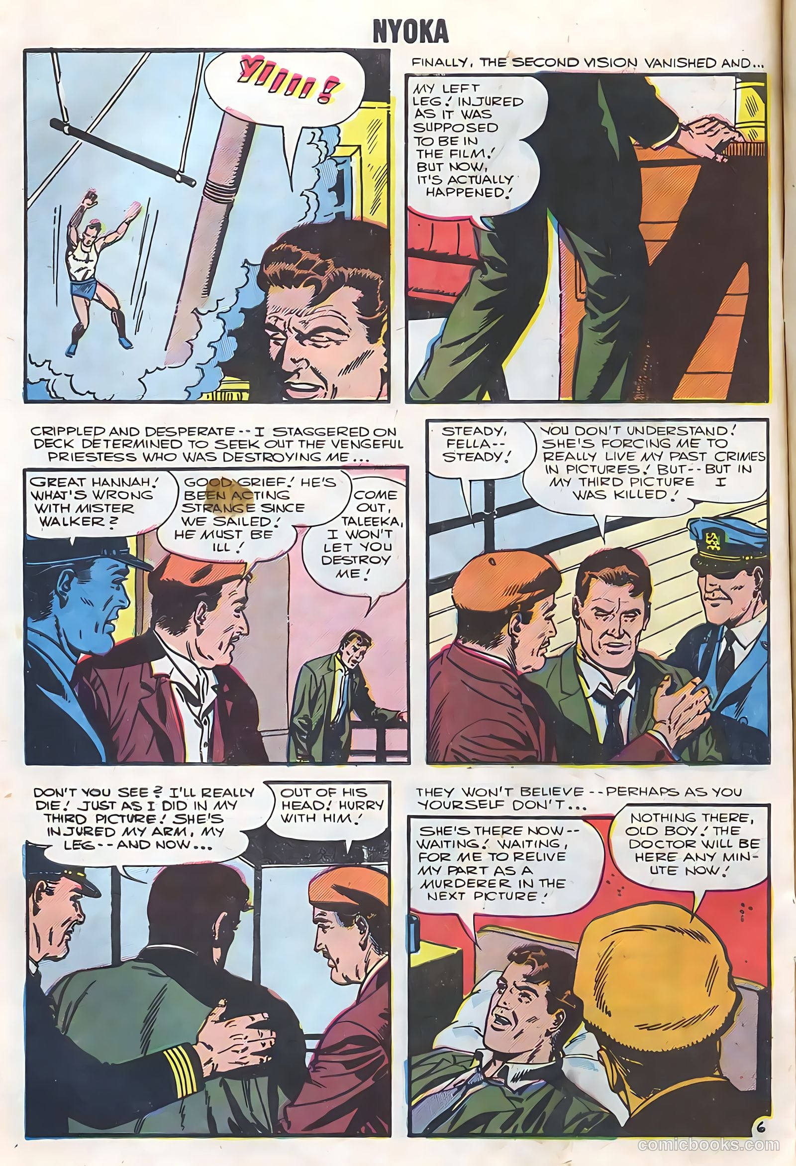 Nyoka the Jungle Girl #21 (1948) — page 30 of 36