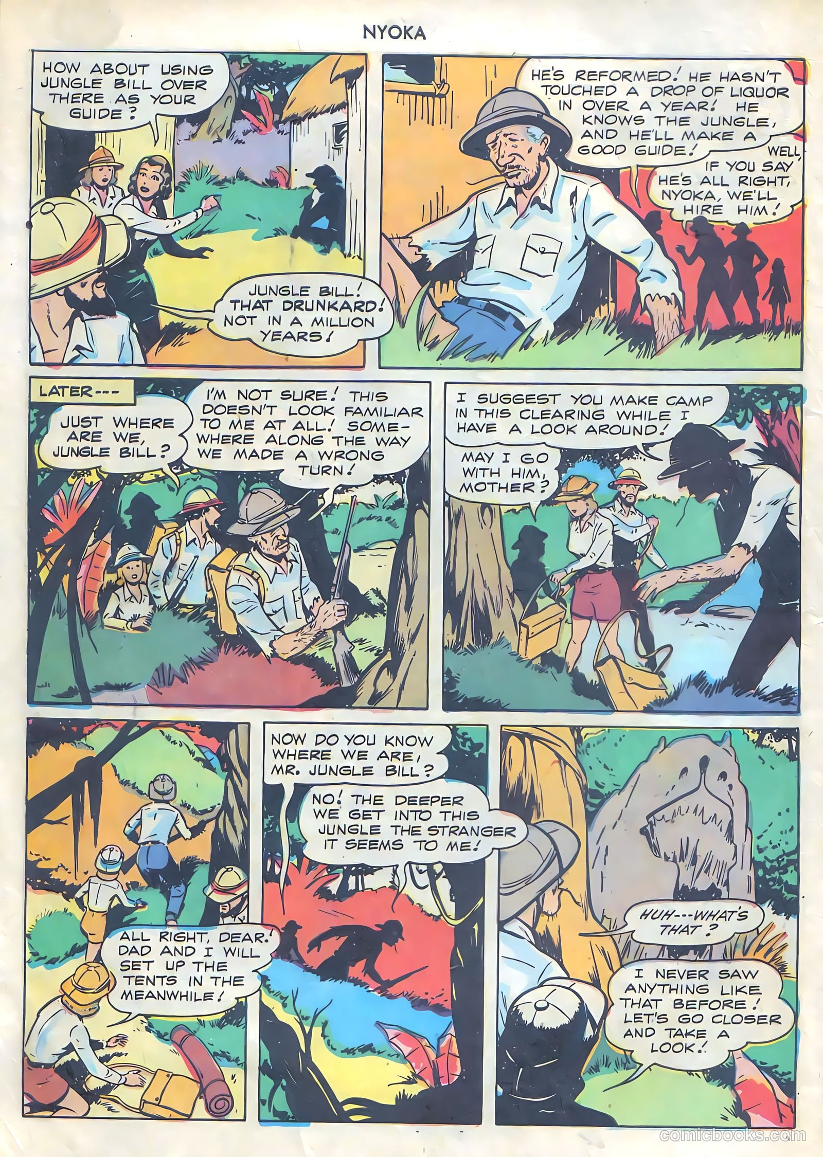 Nyoka the Jungle Girl #22 (1948) — page 5 of 37