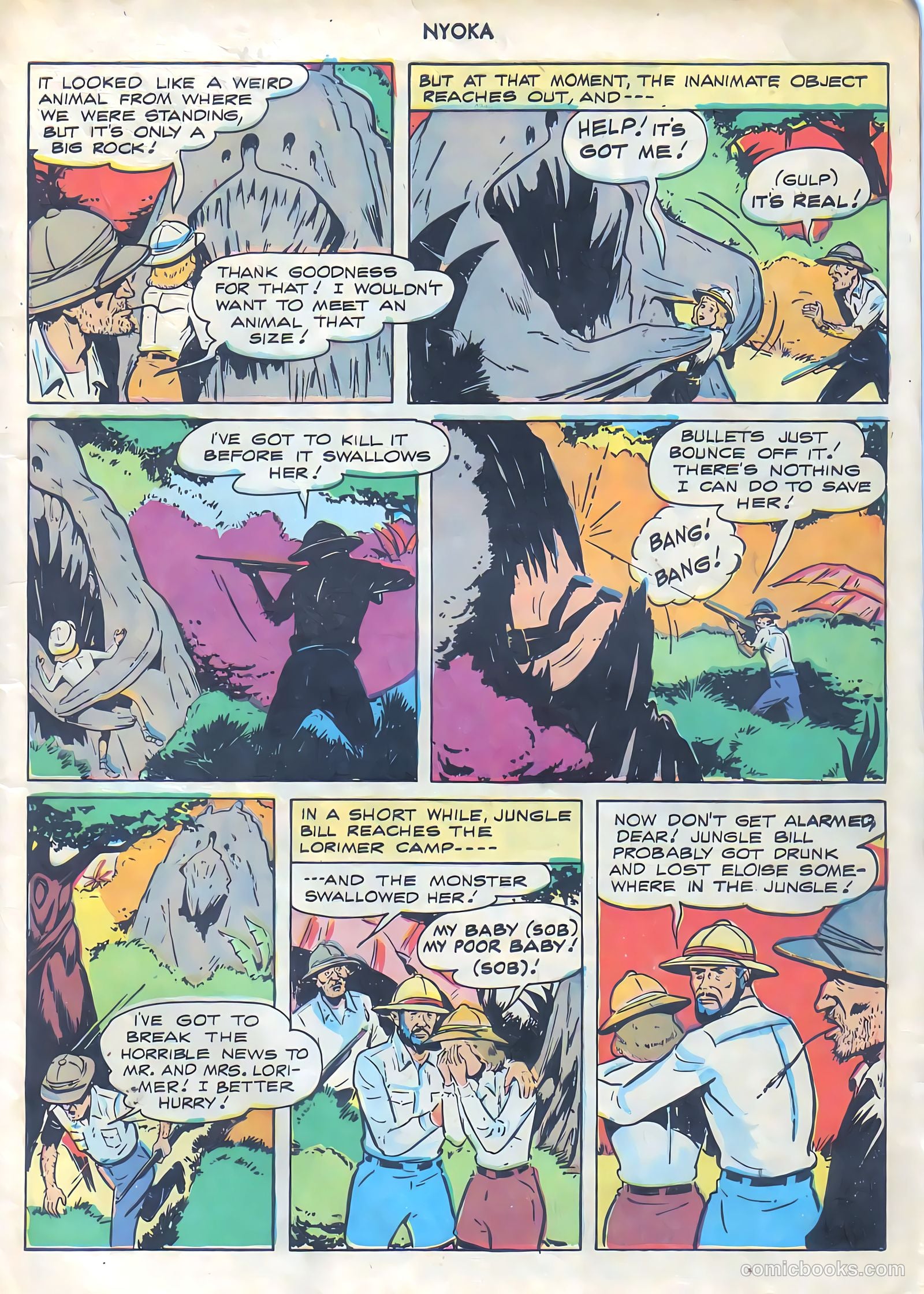 Nyoka the Jungle Girl #22 (1948) — page 6 of 37