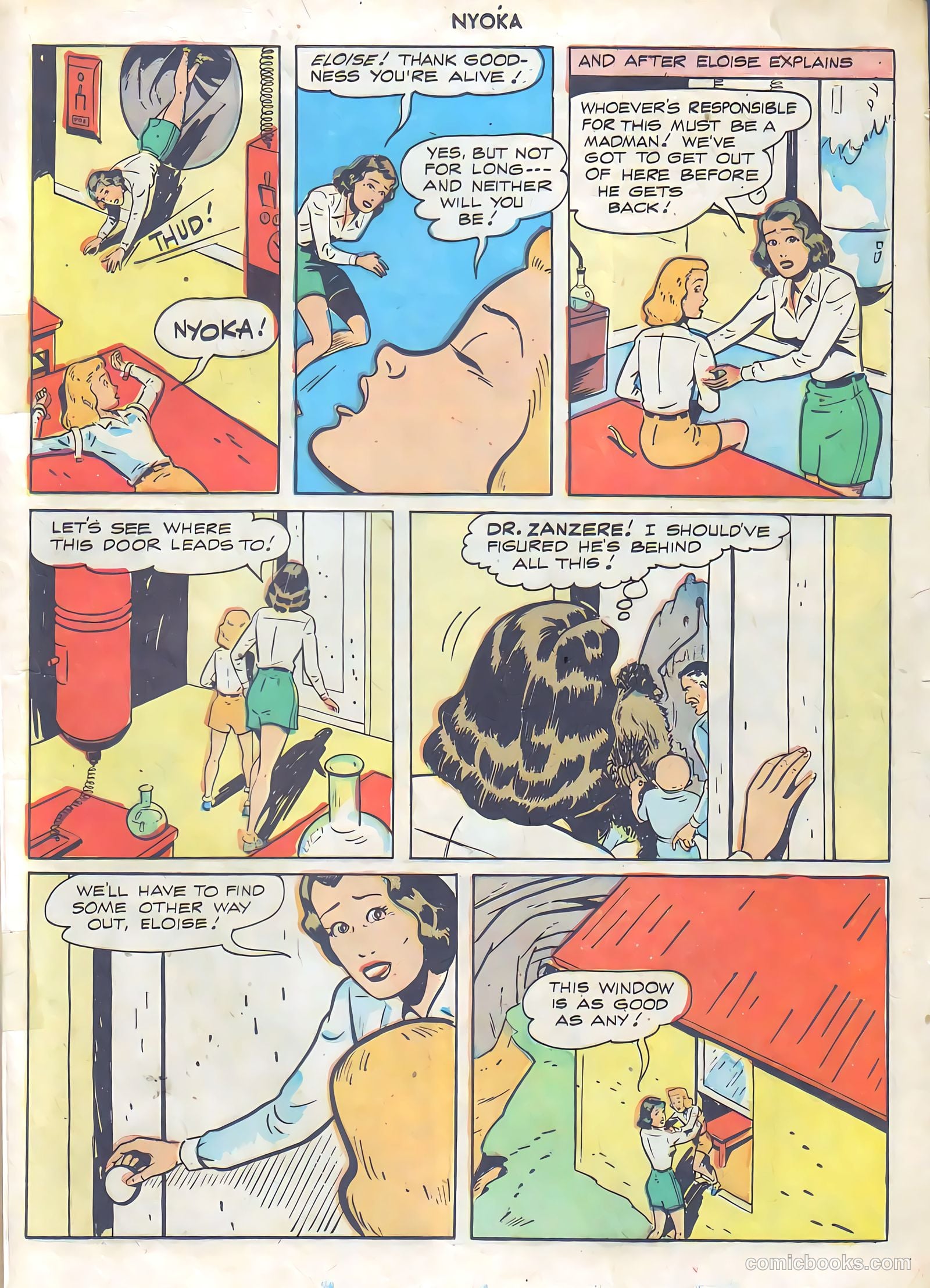 Nyoka the Jungle Girl #22 (1948) — page 18 of 37
