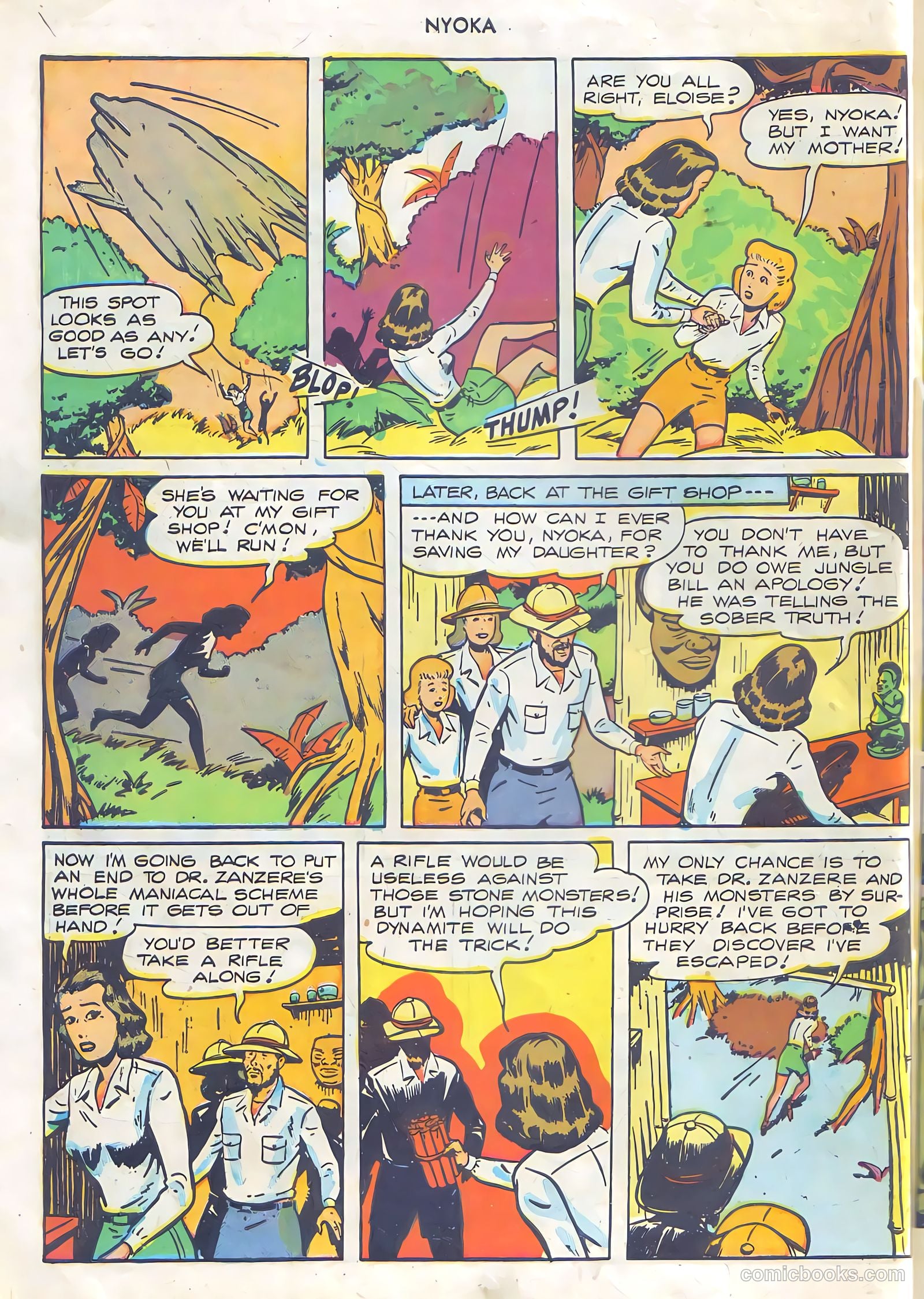 Nyoka the Jungle Girl #22 (1948) — page 31 of 37