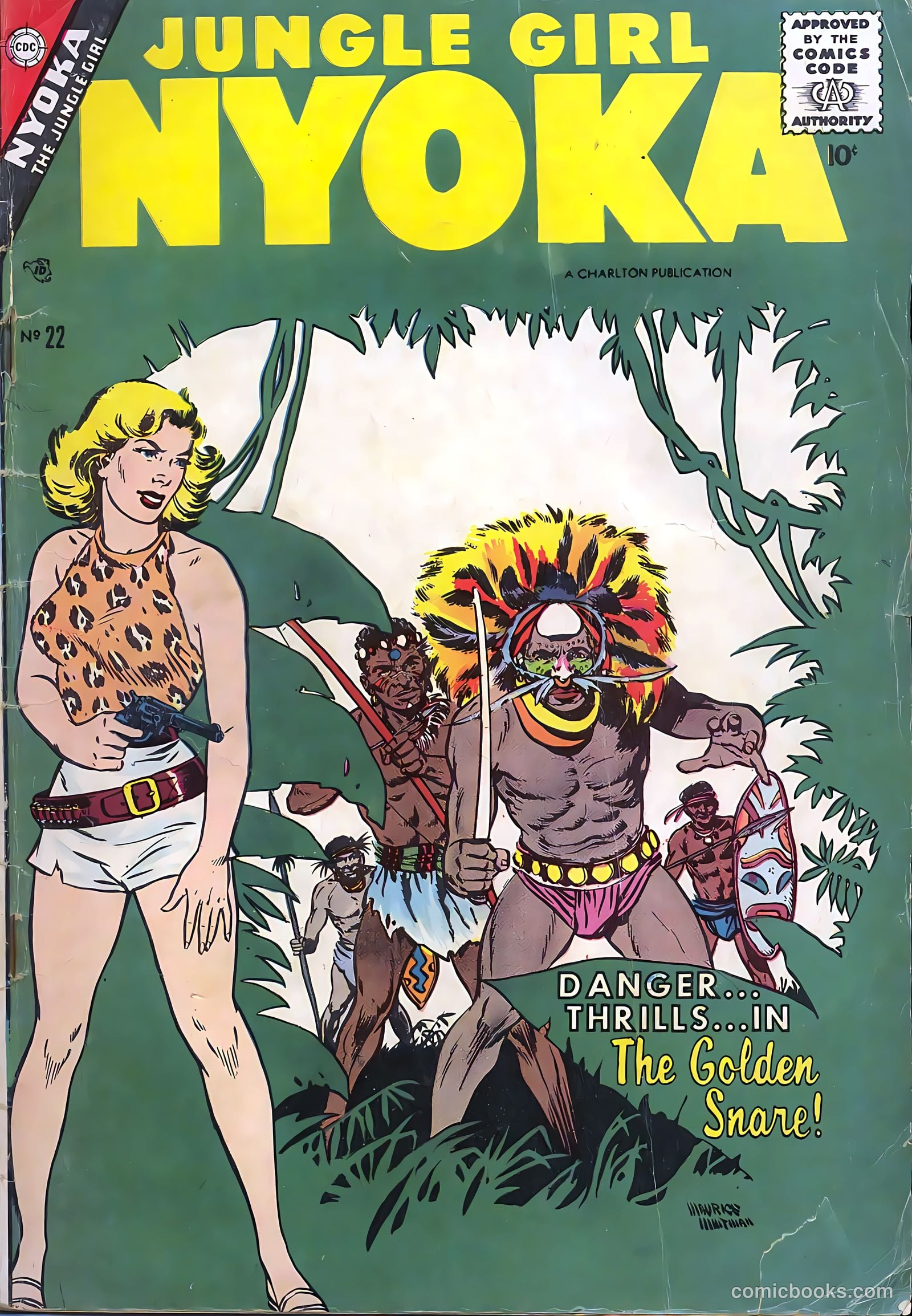 Nyoka the Jungle Girl #22
