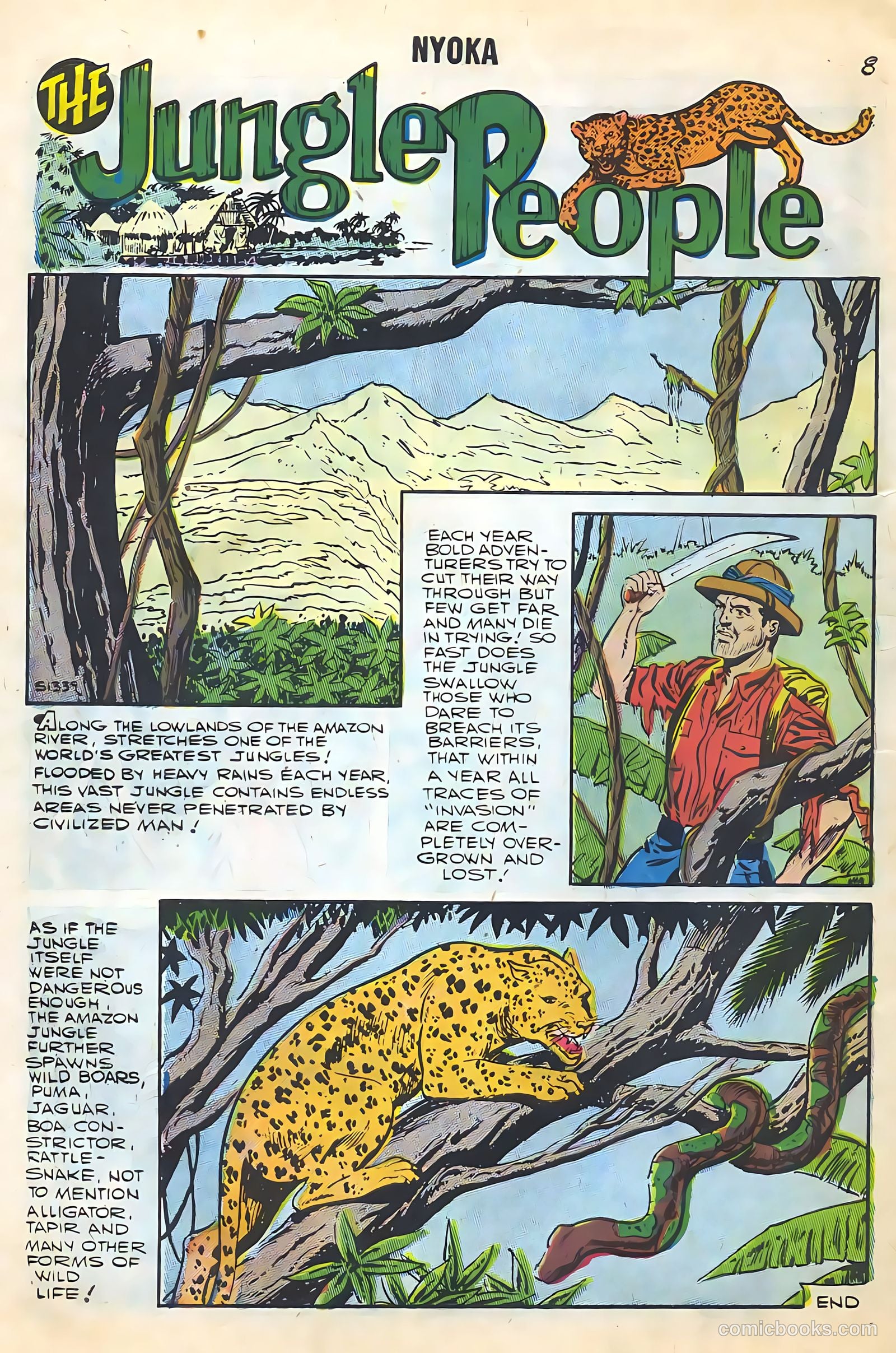 Nyoka the Jungle Girl #22 (1957) — page 10 of 36