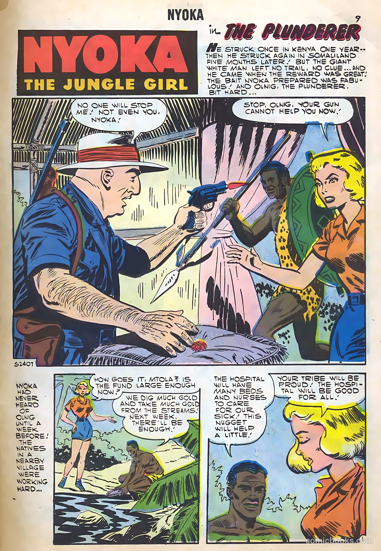 Nyoka the Jungle Girl #22 (1957) — page 11 of 36