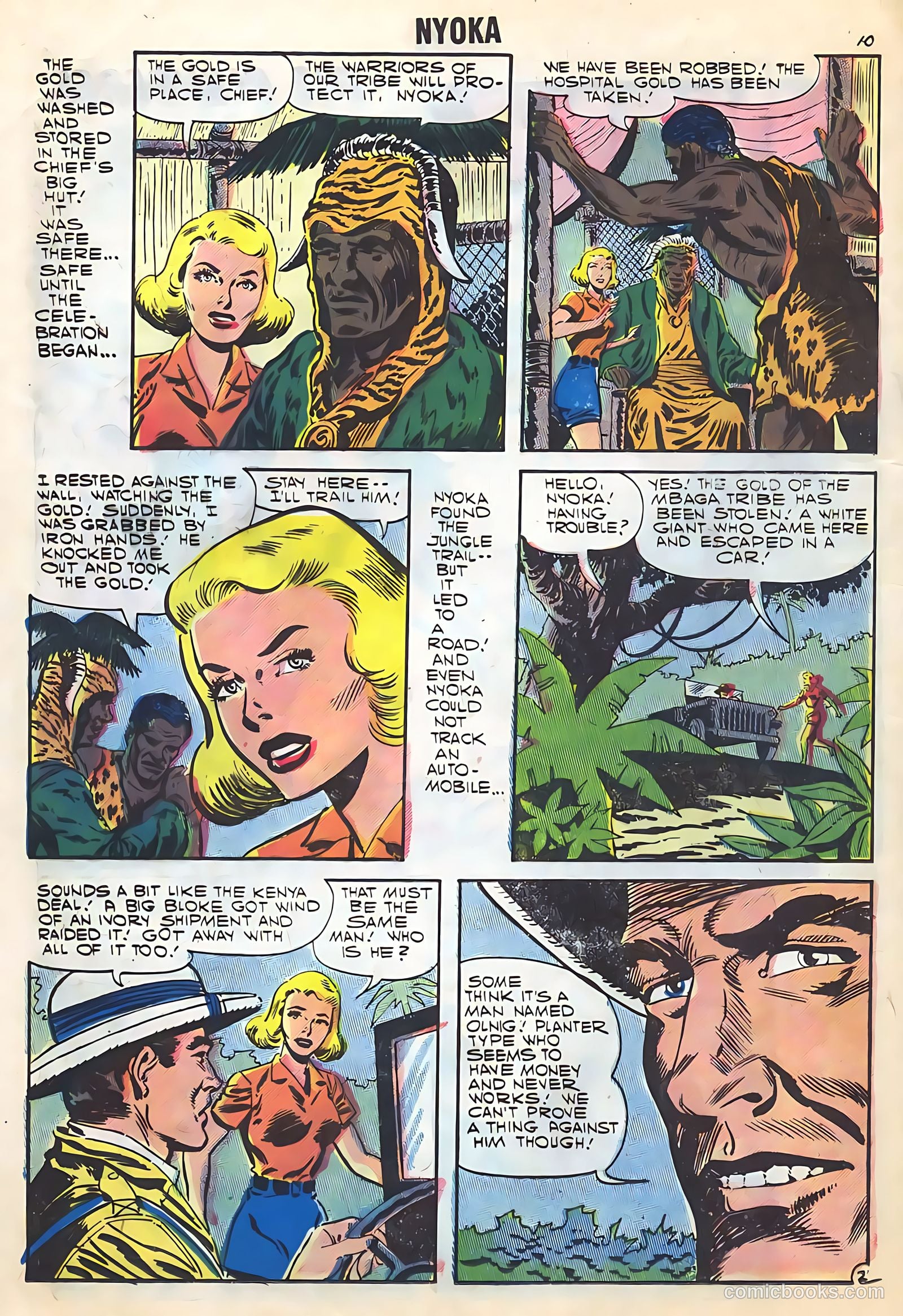 Nyoka the Jungle Girl #22 (1957) — page 12 of 36