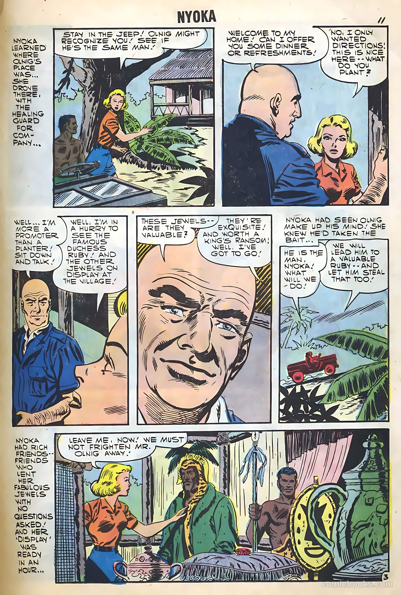 Nyoka the Jungle Girl #22 (1957) — page 13 of 36