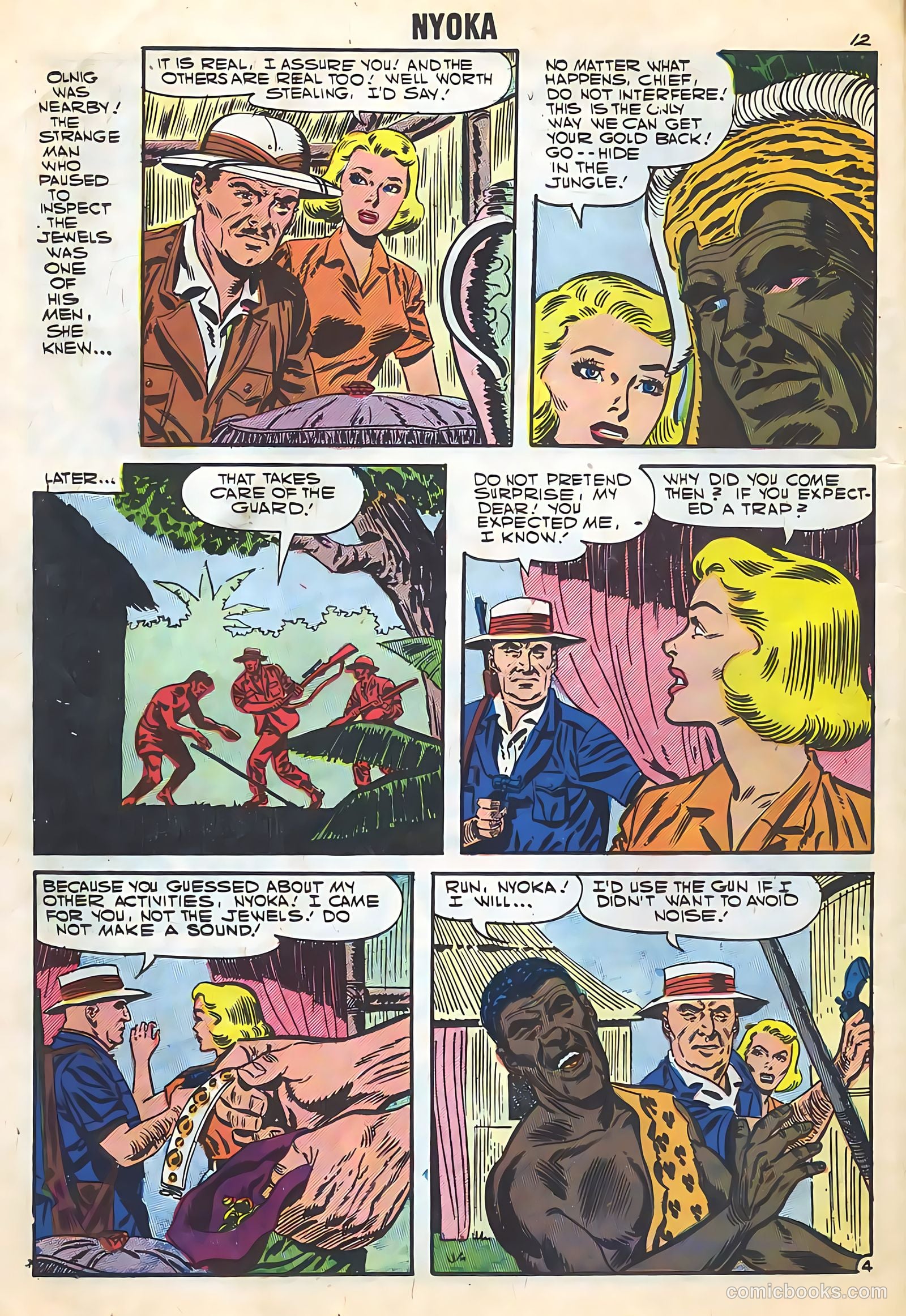 Nyoka the Jungle Girl #22 (1957) — page 14 of 36