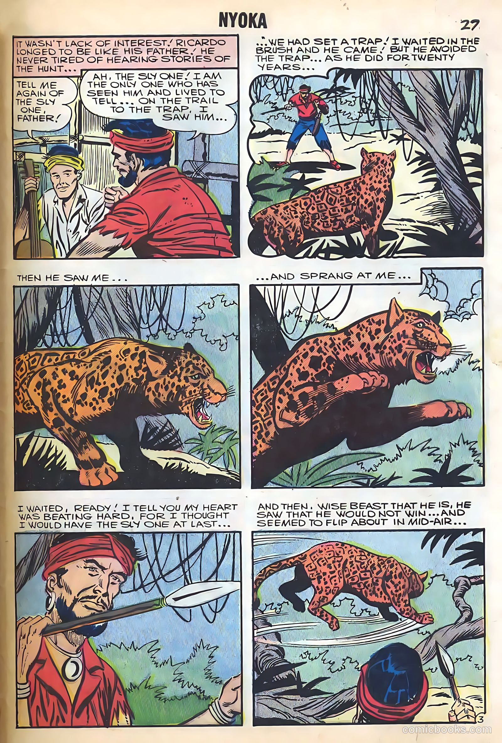 Nyoka the Jungle Girl #22 (1957) — page 29 of 36