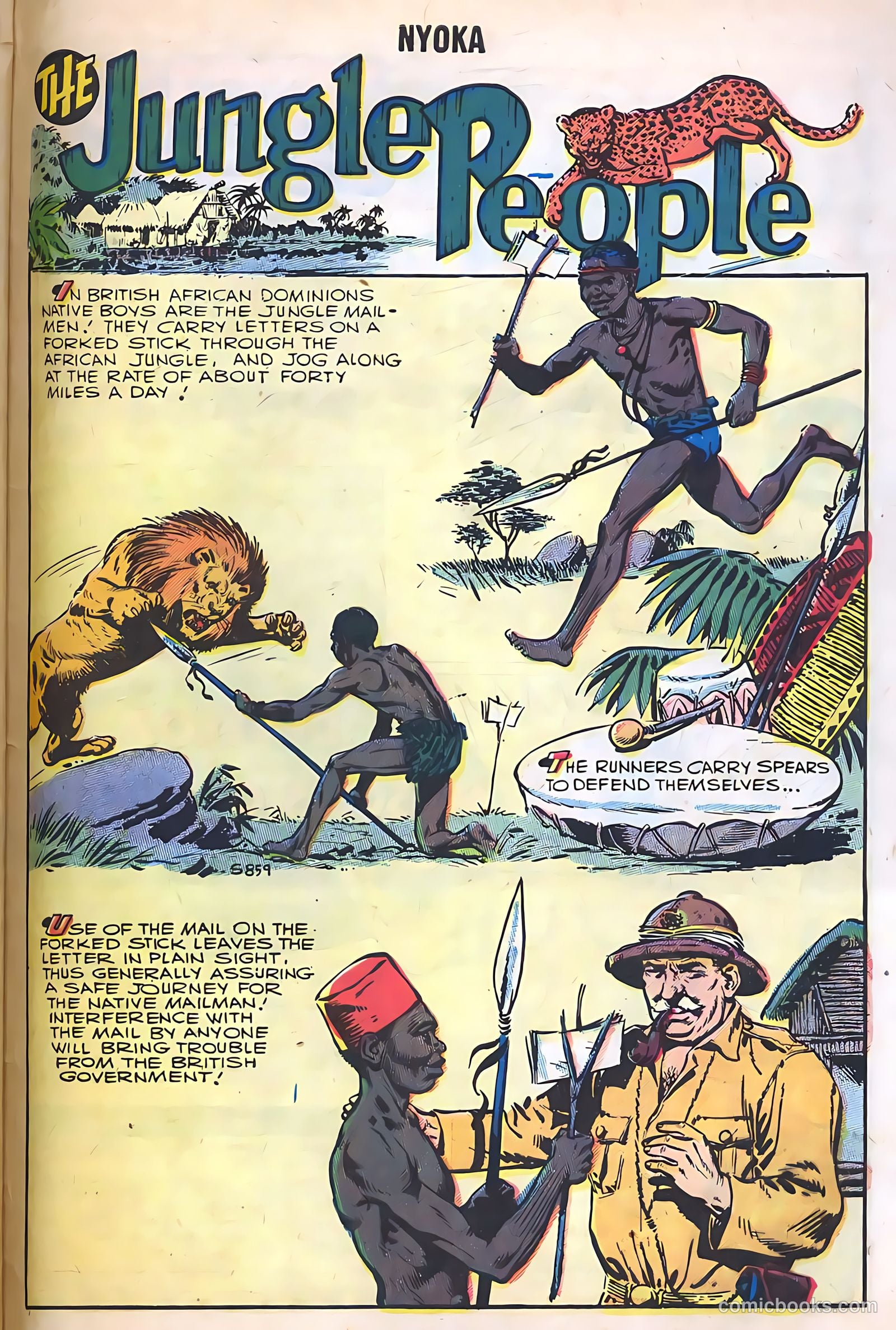 Nyoka the Jungle Girl #22 (1957) — page 33 of 36