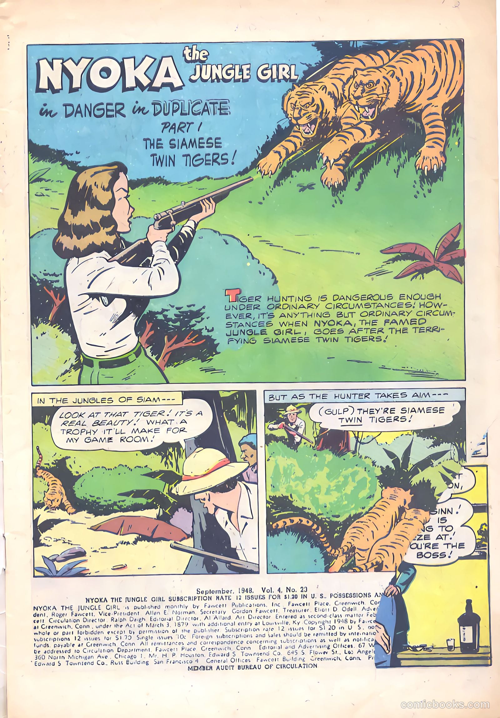 Nyoka the Jungle Girl #23 (1948) — page 3 of 36