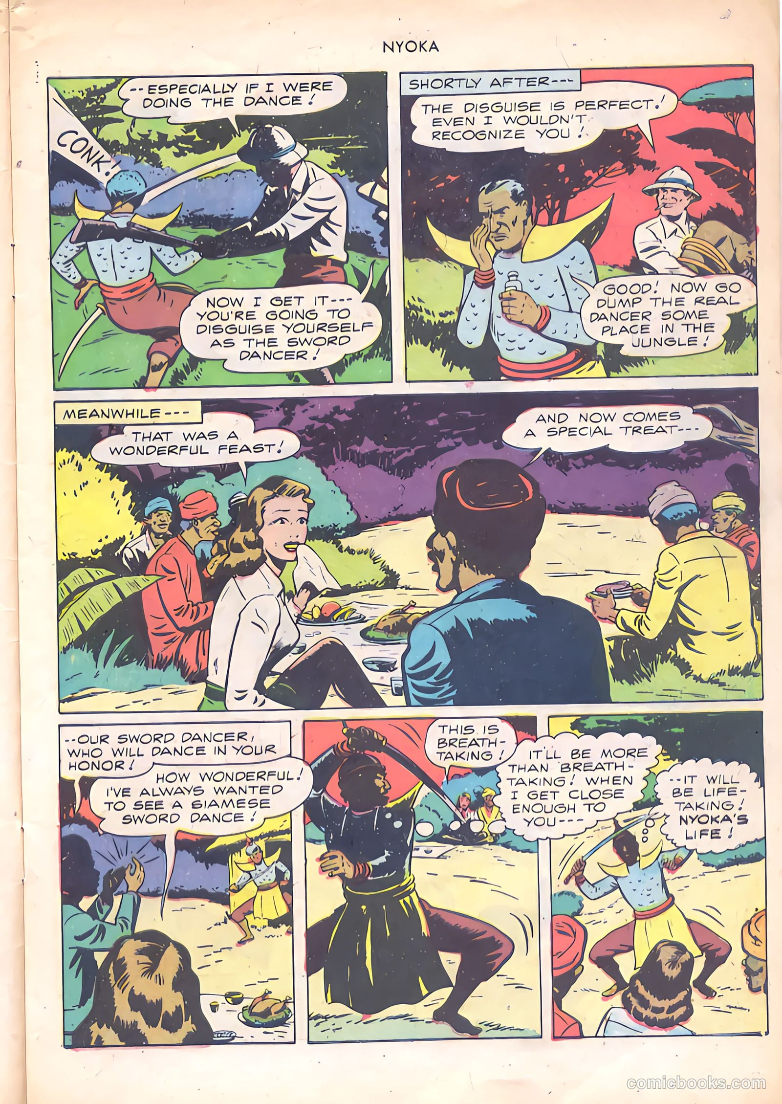 Nyoka the Jungle Girl #23 (1948) — page 7 of 36