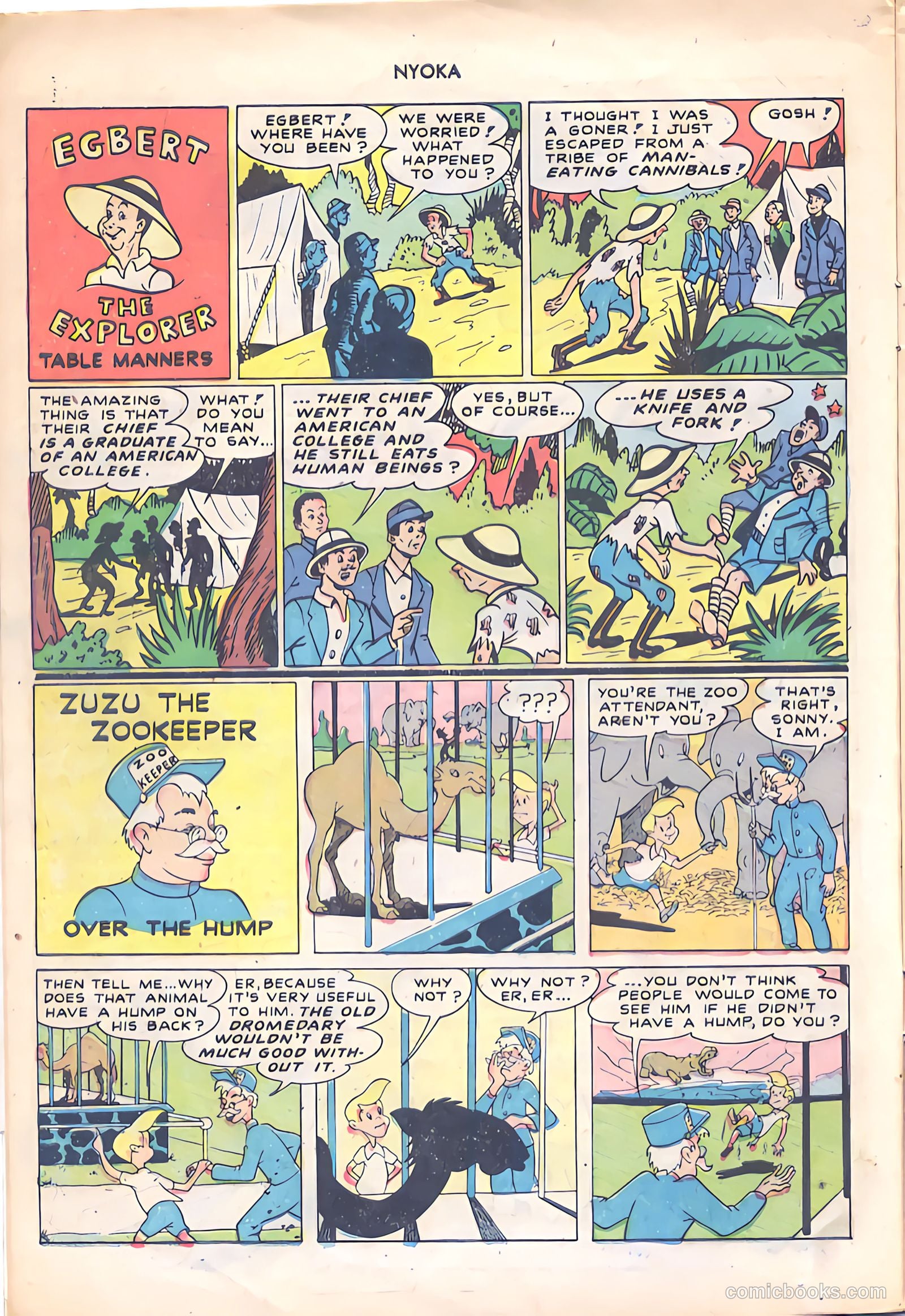 Nyoka the Jungle Girl #23 (1948) — page 10 of 36