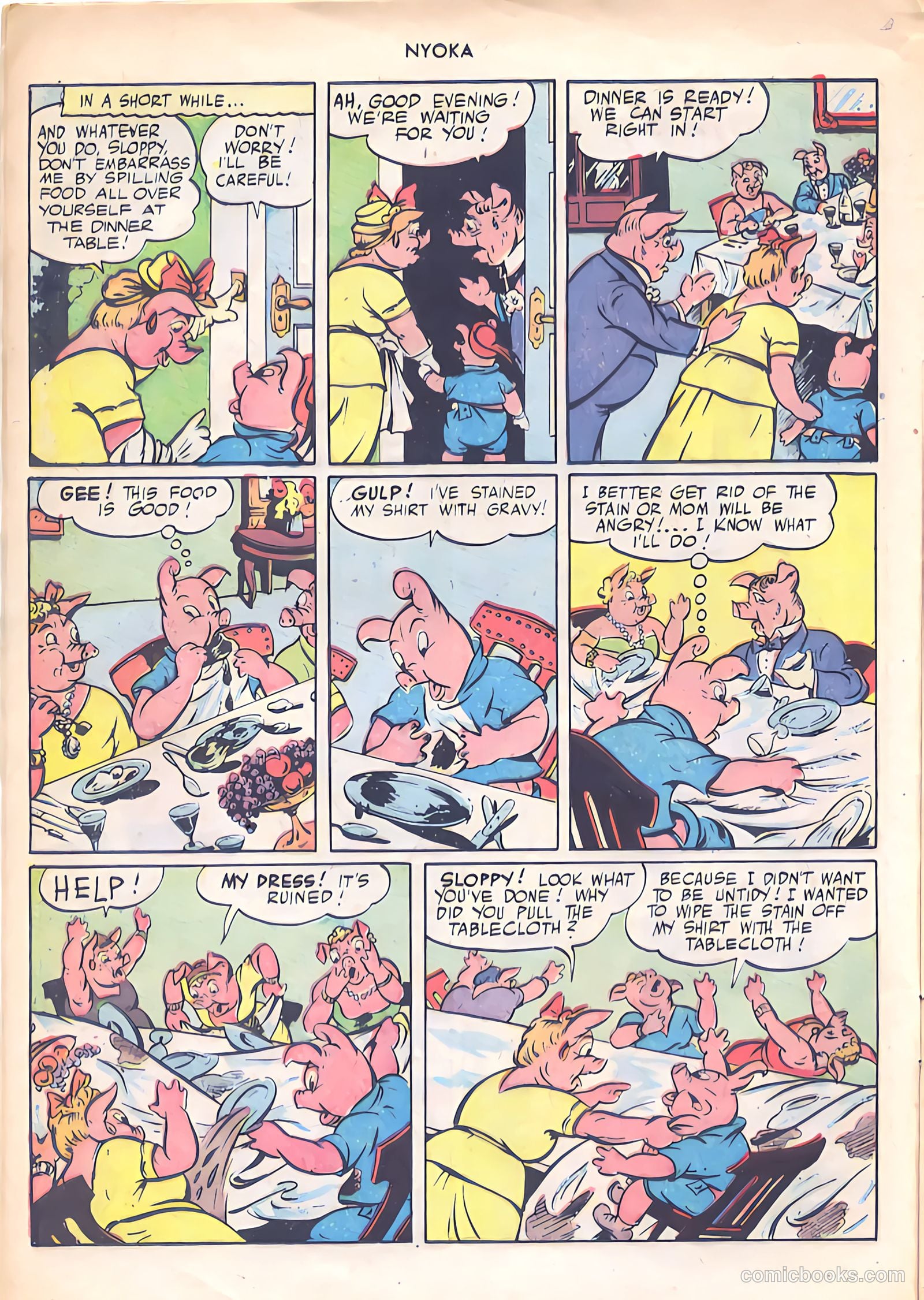 Nyoka the Jungle Girl #23 (1948) — page 12 of 36
