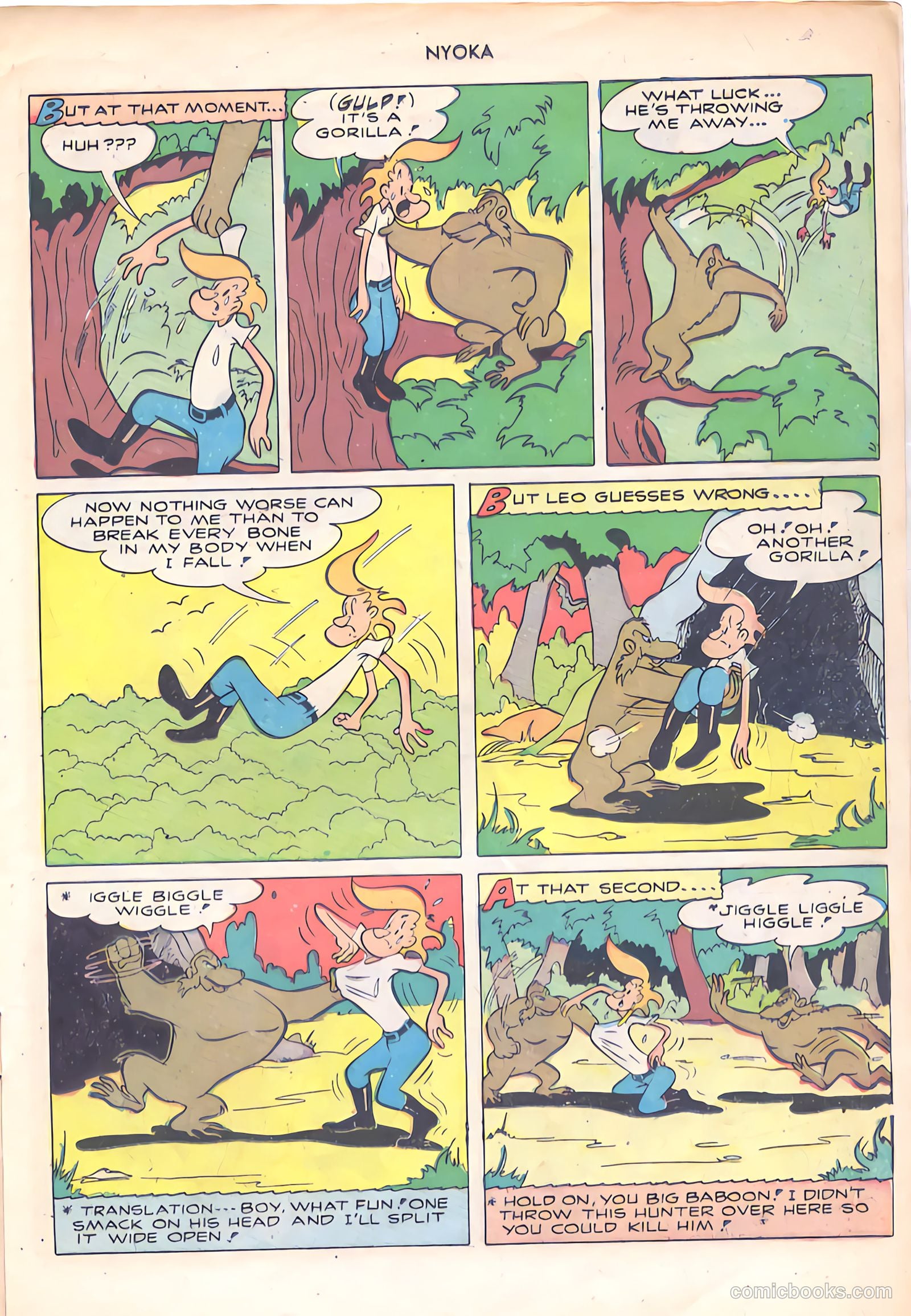 Nyoka the Jungle Girl #23 (1948) — page 15 of 36