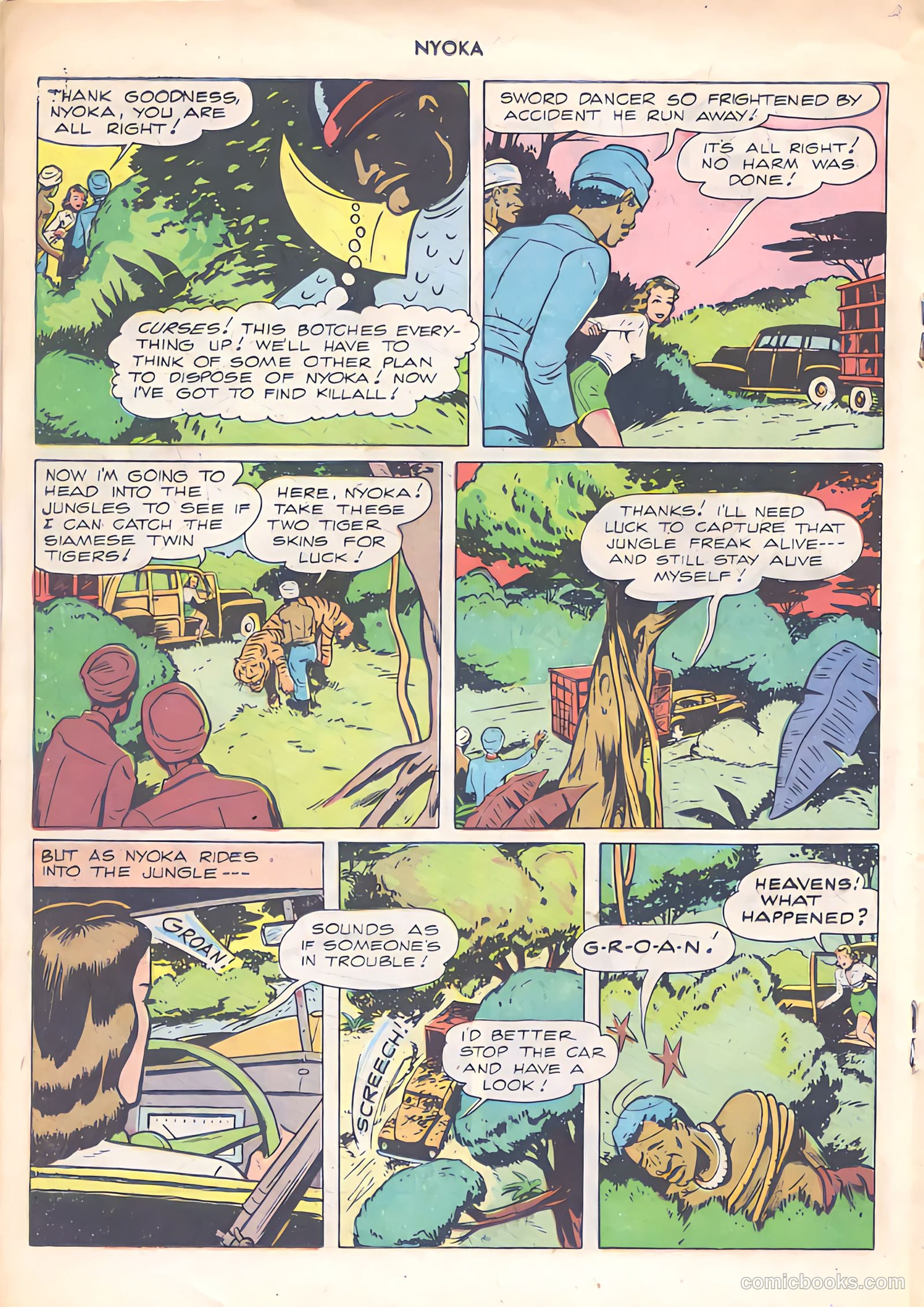 Nyoka the Jungle Girl #23 (1948) — page 18 of 36