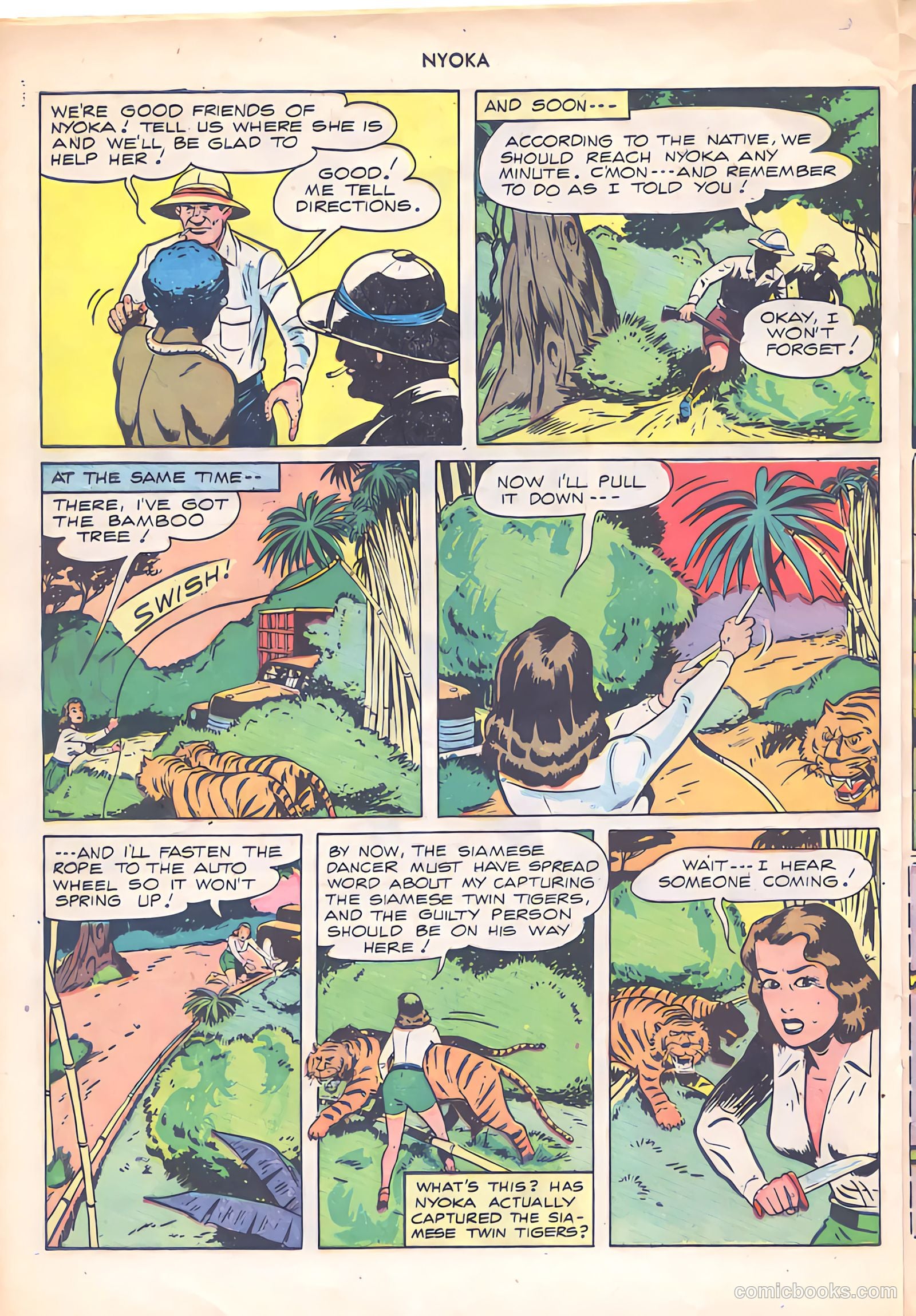 Nyoka the Jungle Girl #23 (1948) — page 20 of 36