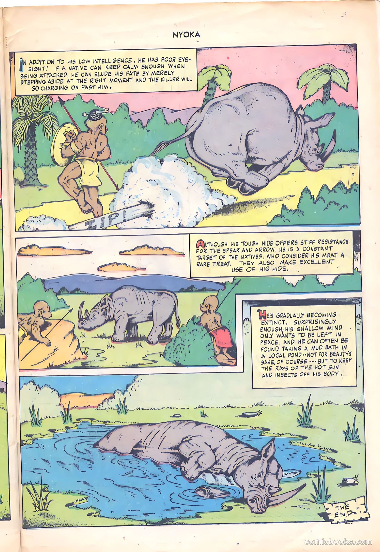 Nyoka the Jungle Girl #23 (1948) — page 27 of 36