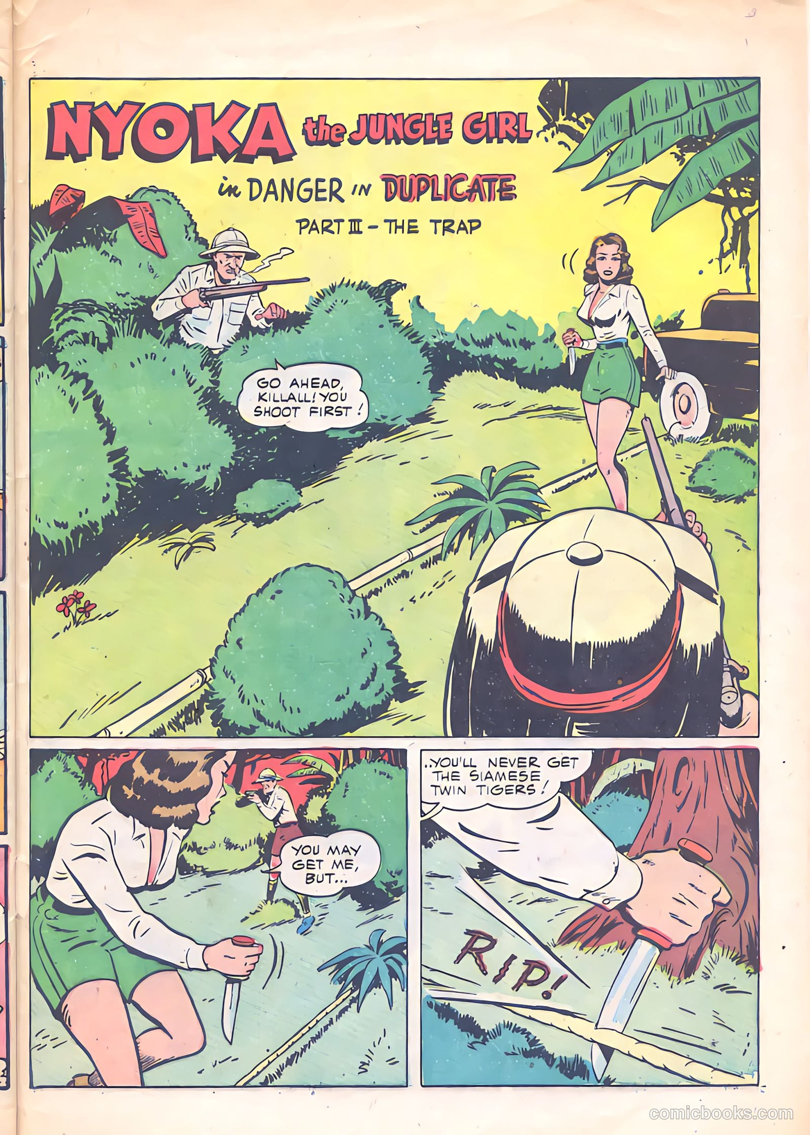 Nyoka the Jungle Girl #23 (1948) — page 29 of 36