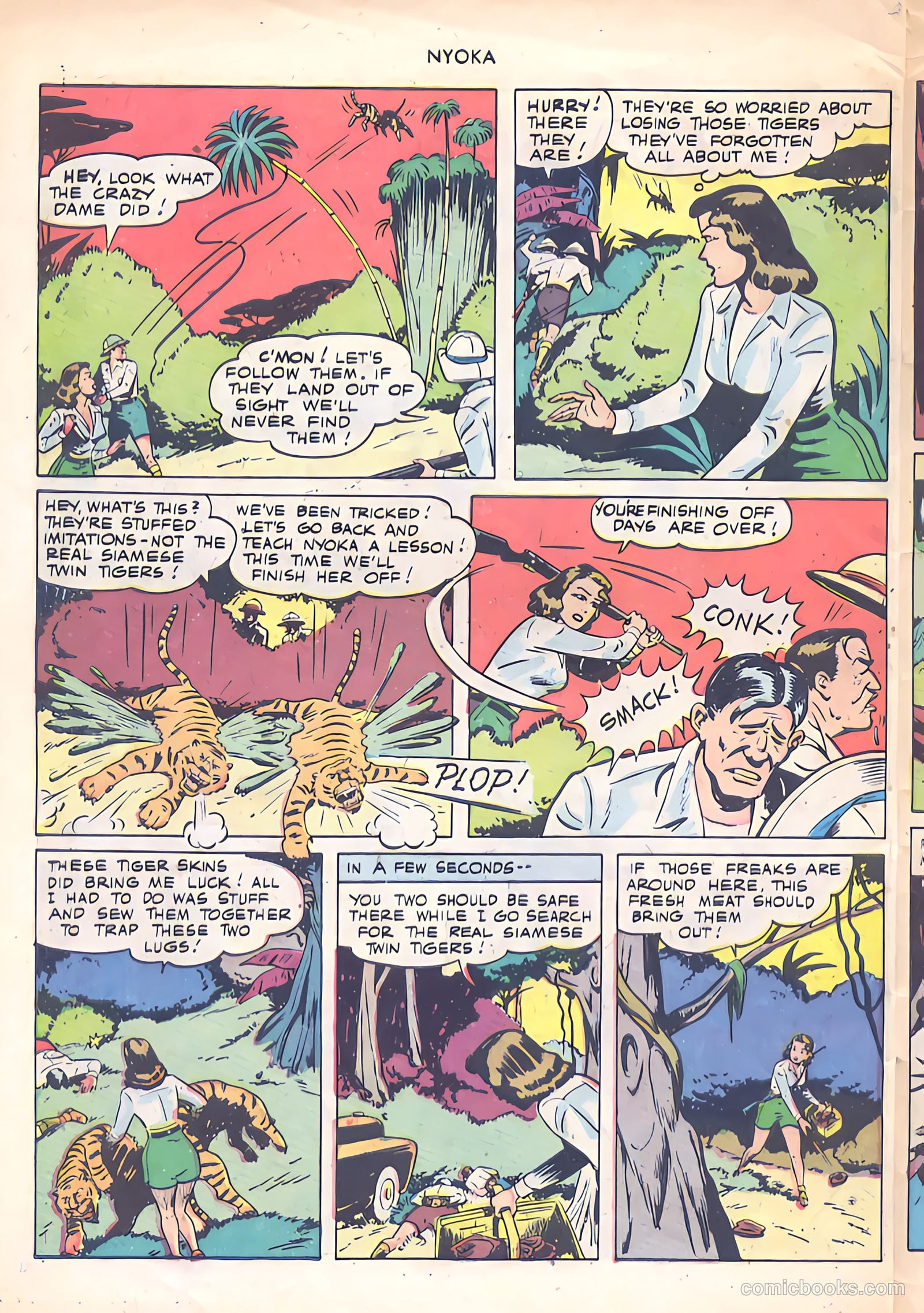 Nyoka the Jungle Girl #23 (1948) — page 30 of 36