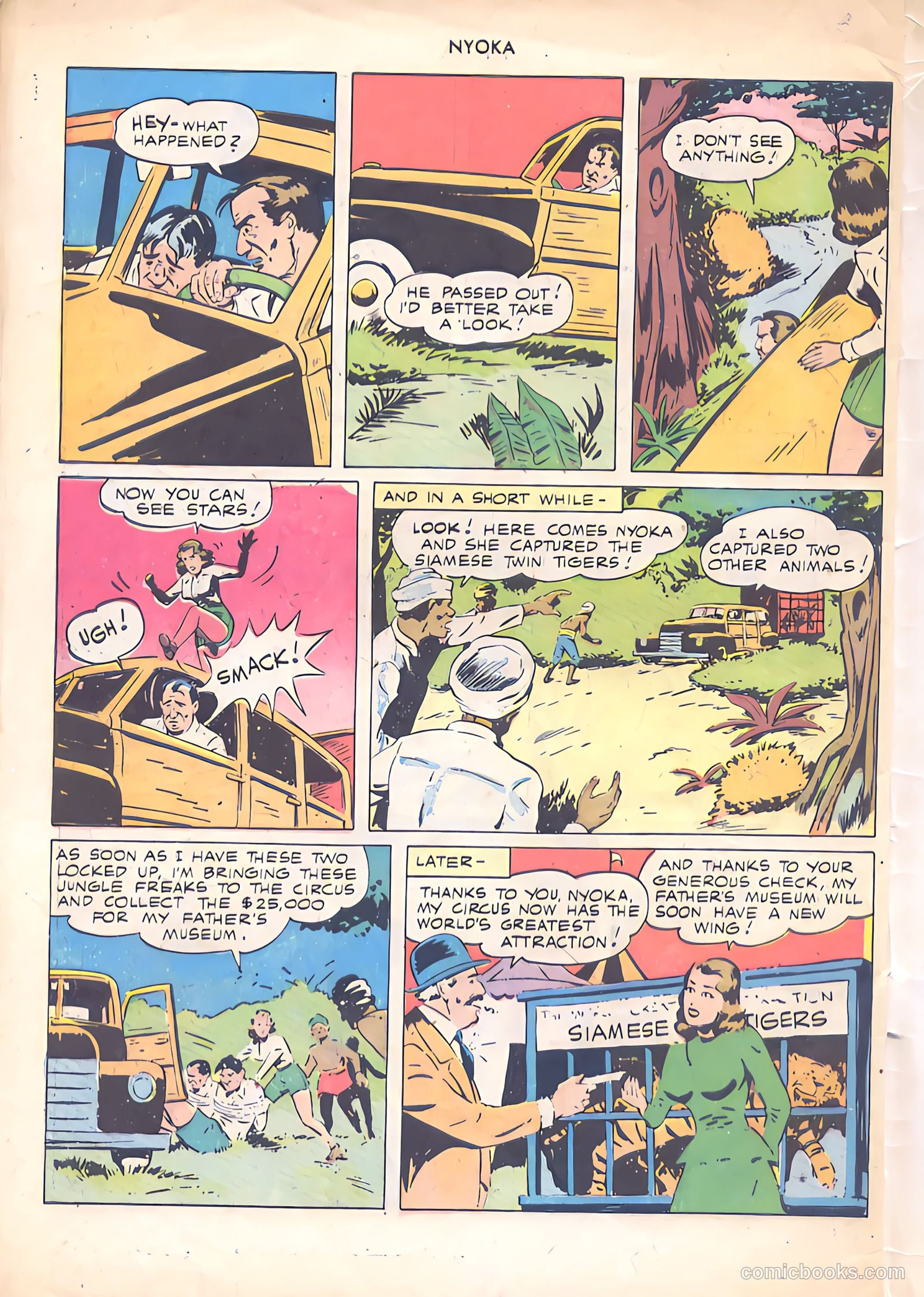 Nyoka the Jungle Girl #23 (1948) — page 34 of 36