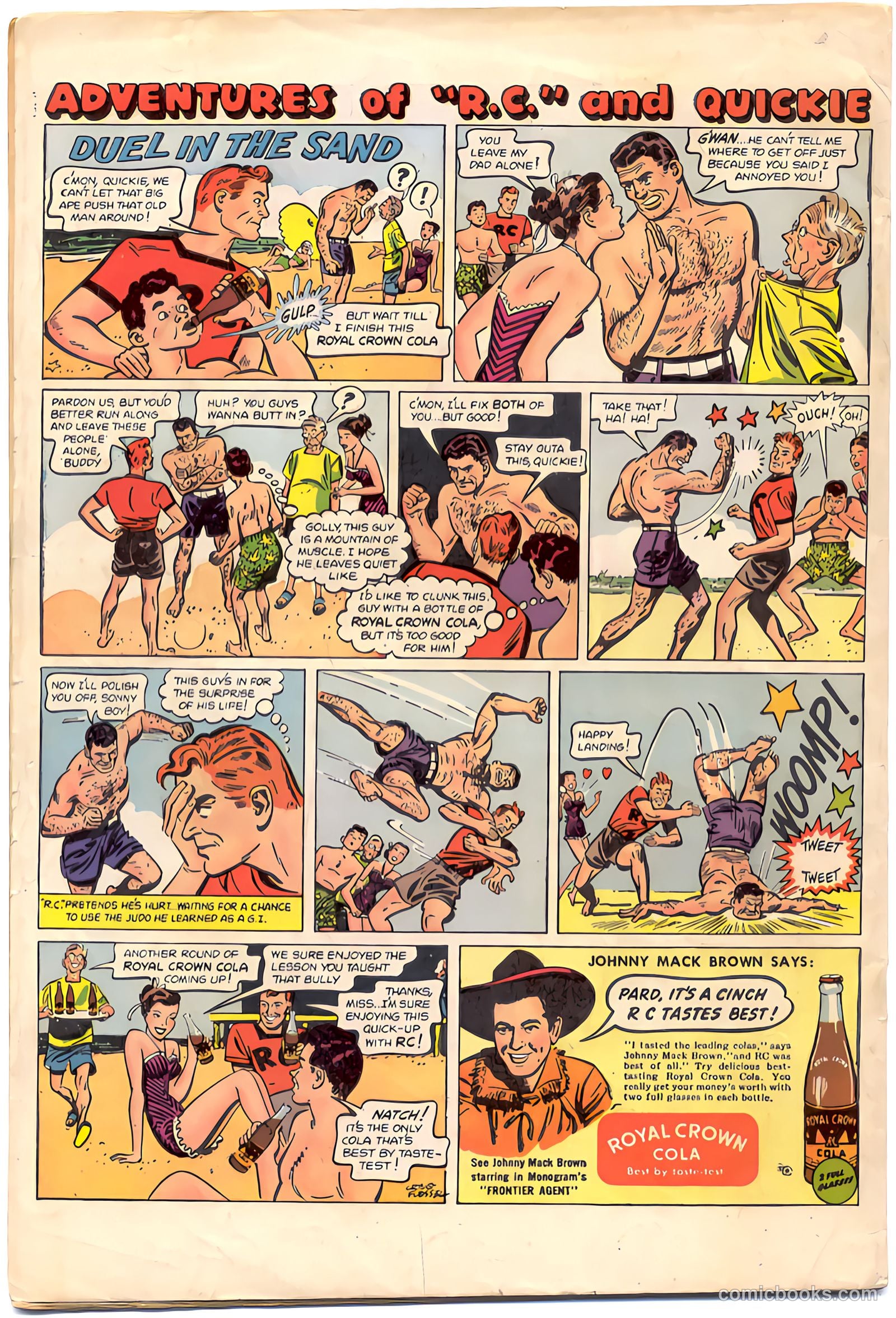 Nyoka the Jungle Girl #23 (1948) — page 36 of 36