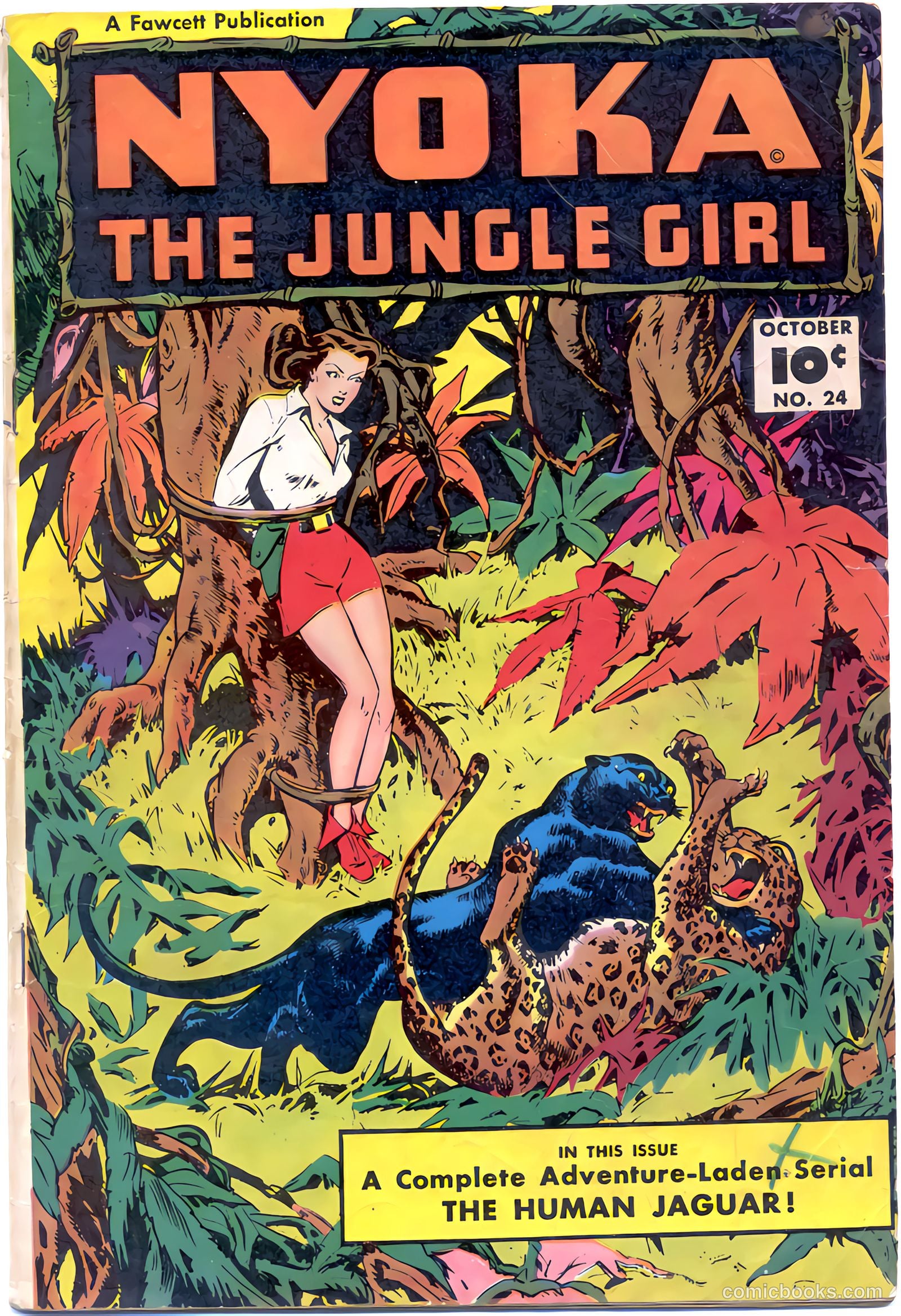 Nyoka the Jungle Girl #24