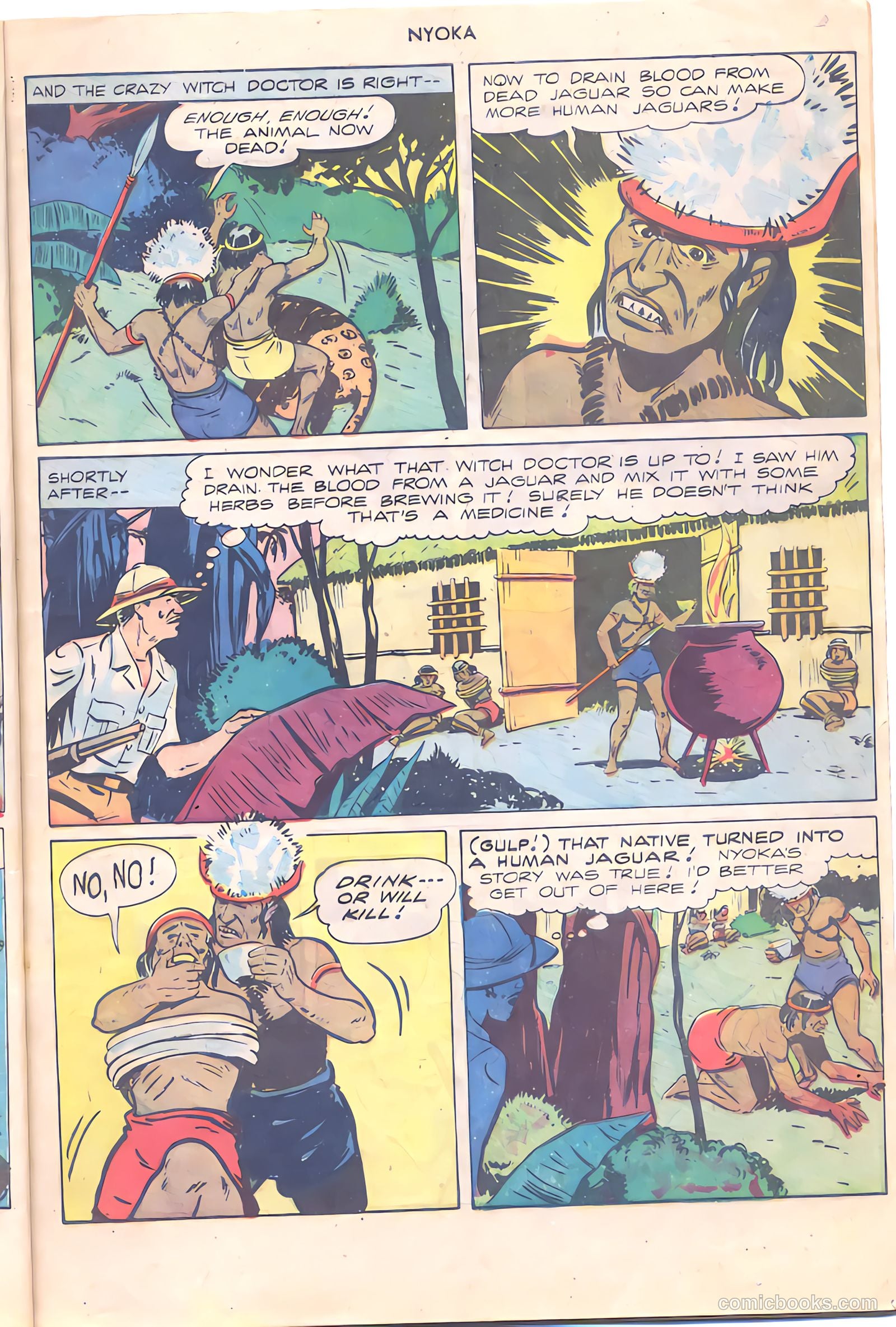 Nyoka the Jungle Girl #24 (1948) — page 5 of 36