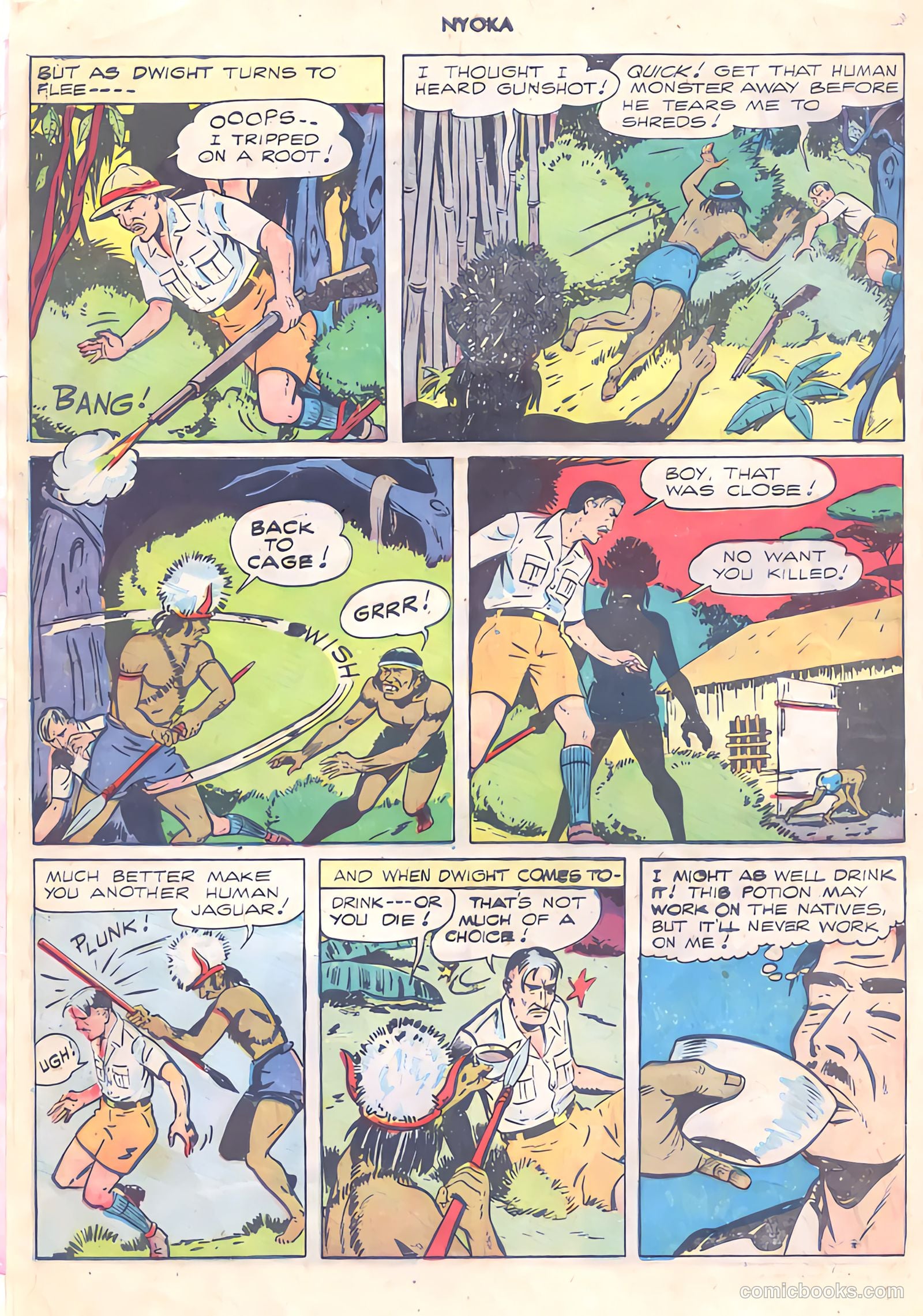 Nyoka the Jungle Girl #24 (1948) — page 6 of 36
