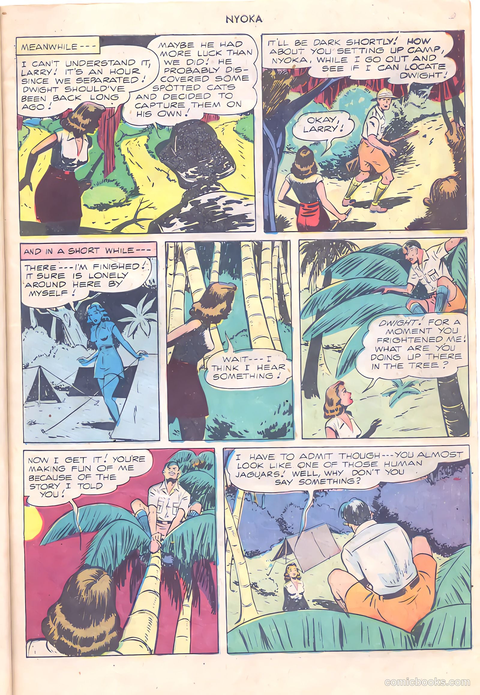 Nyoka the Jungle Girl #24 (1948) — page 7 of 36