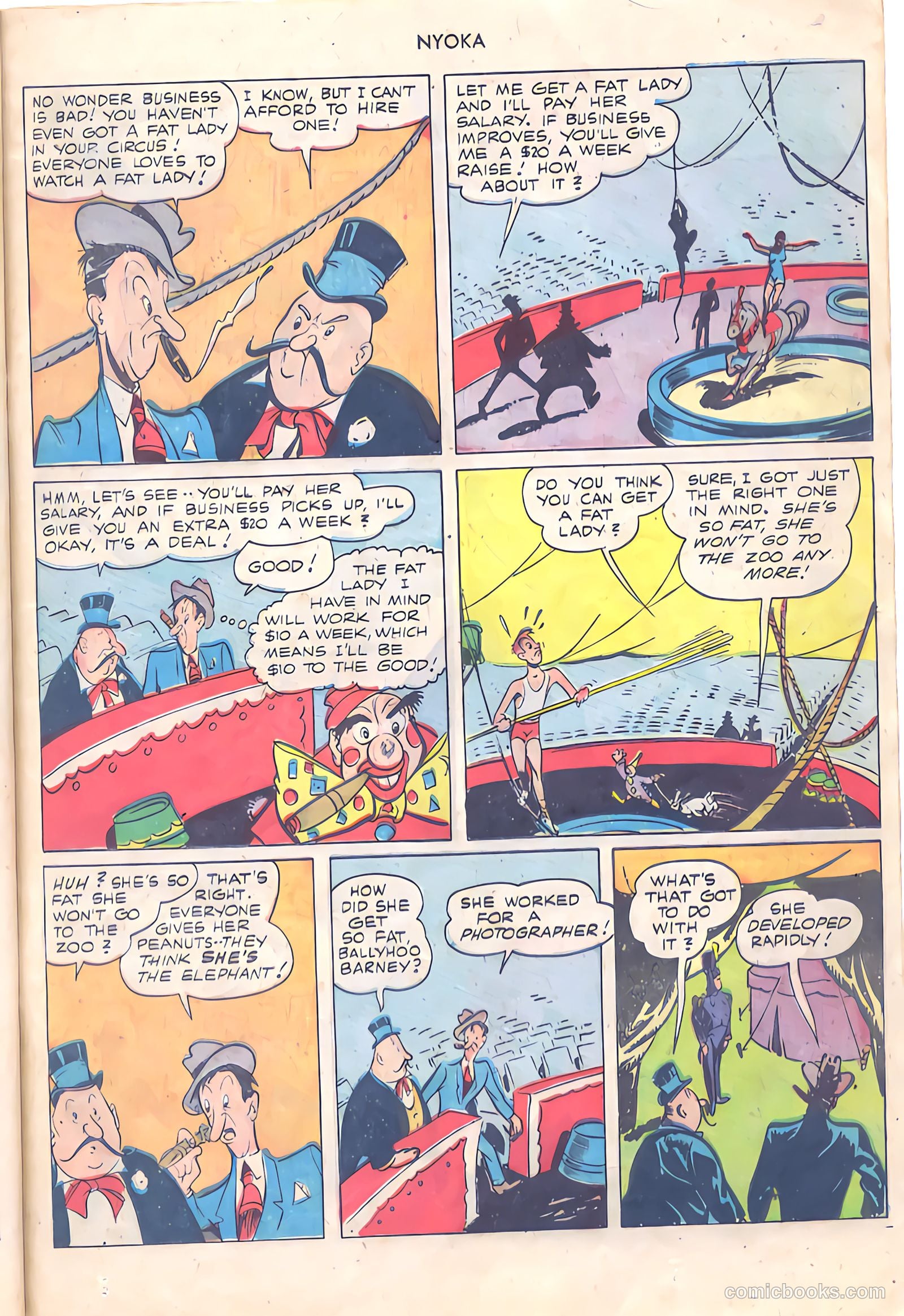 Nyoka the Jungle Girl #24 (1948) — page 11 of 36